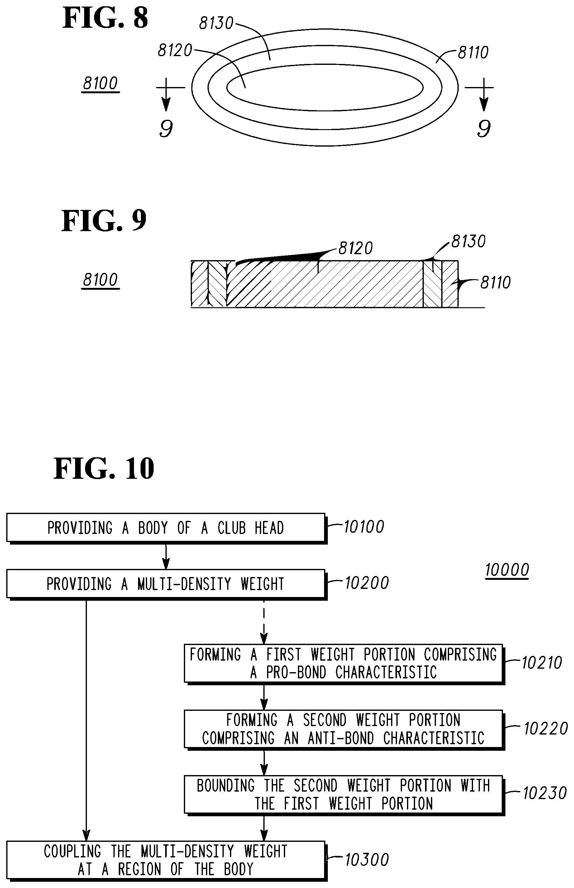 Patent US12576320 Figure 3 – Golf club weight attachment mechanisms and related methods
