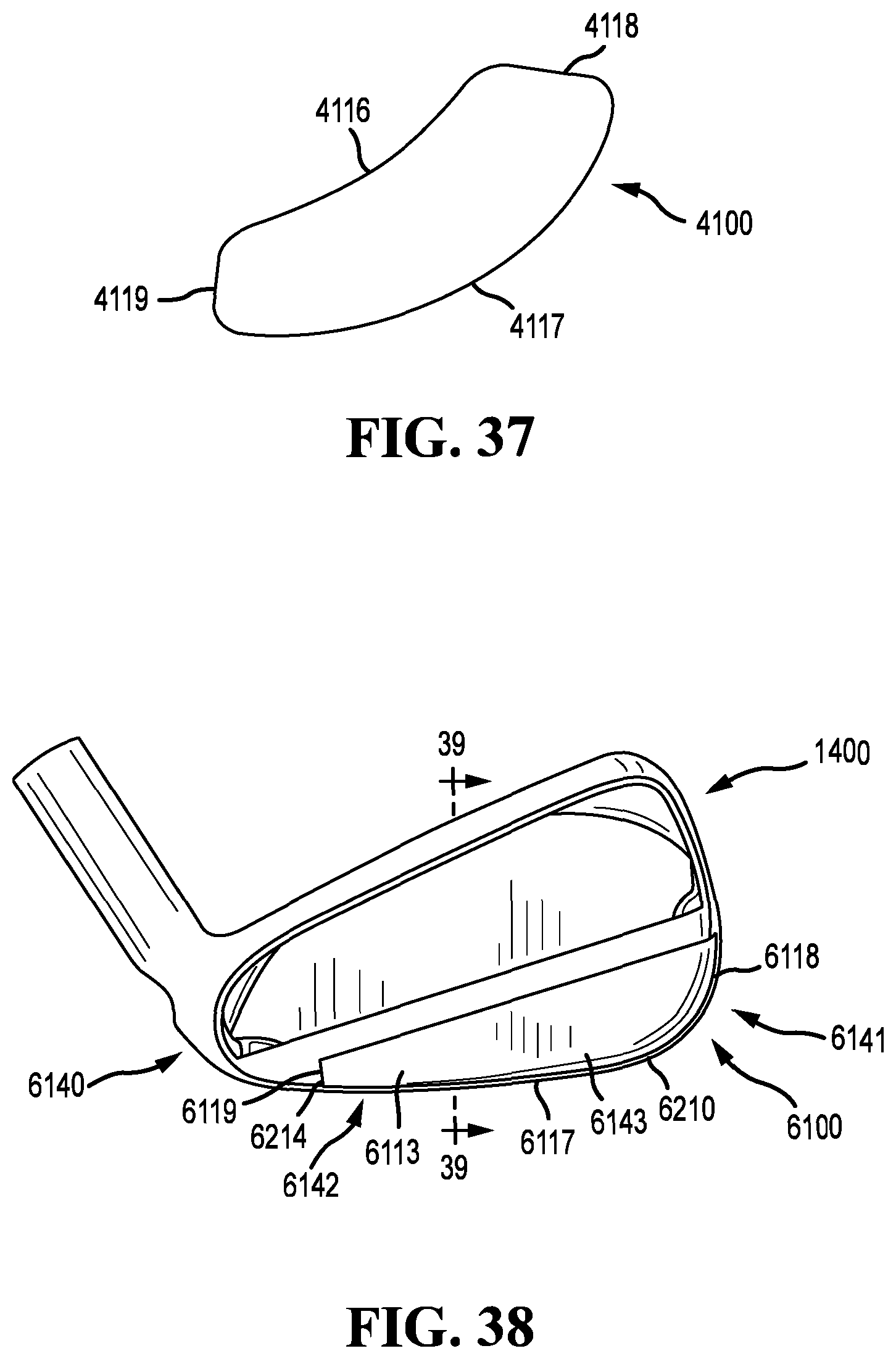Patent US12576320 Figure 14 – Golf club weight attachment mechanisms and related methods