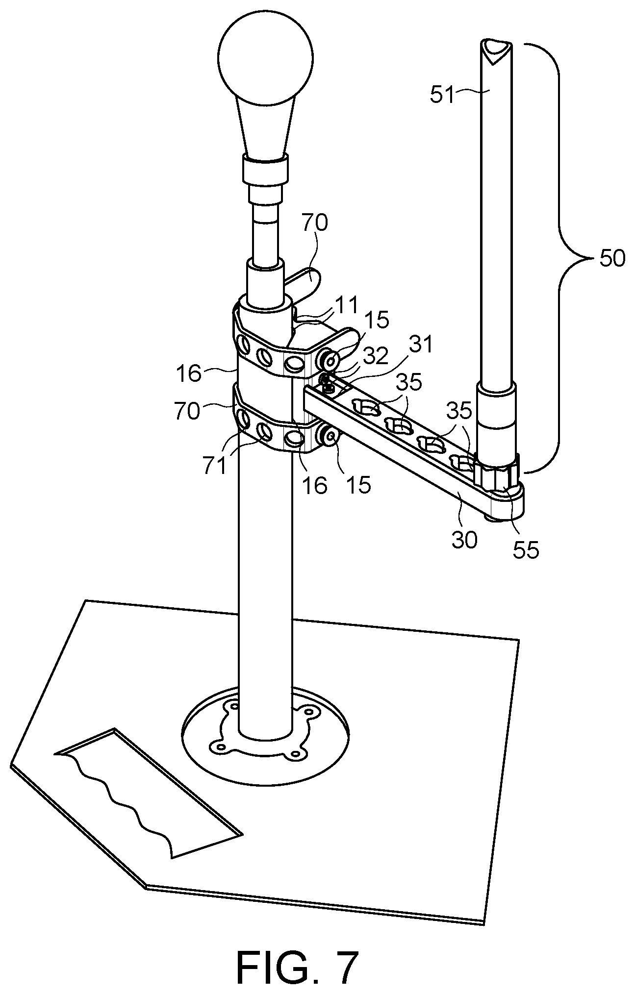 Patent US12576323 Figure 8 – Baseball and softball hitting training device