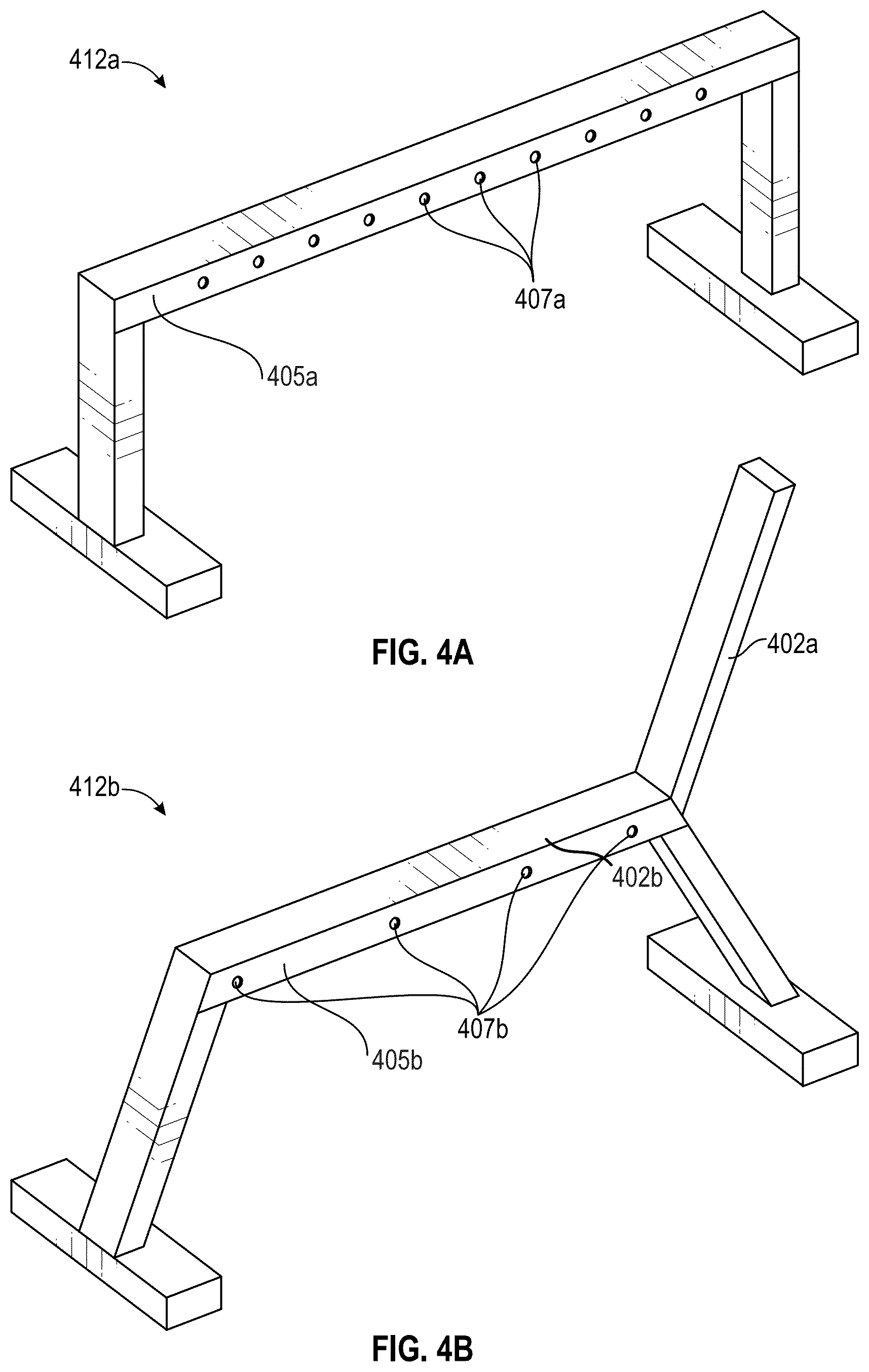 Patent US12576327 Figure 5 – Exercise bench with integrated weight storage unit