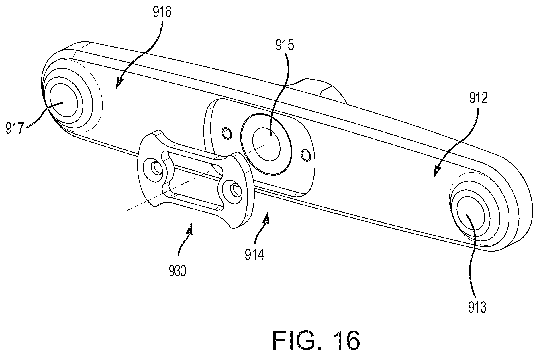 Patent US12576329 Figure 16 – Multi-material skateboard deck
