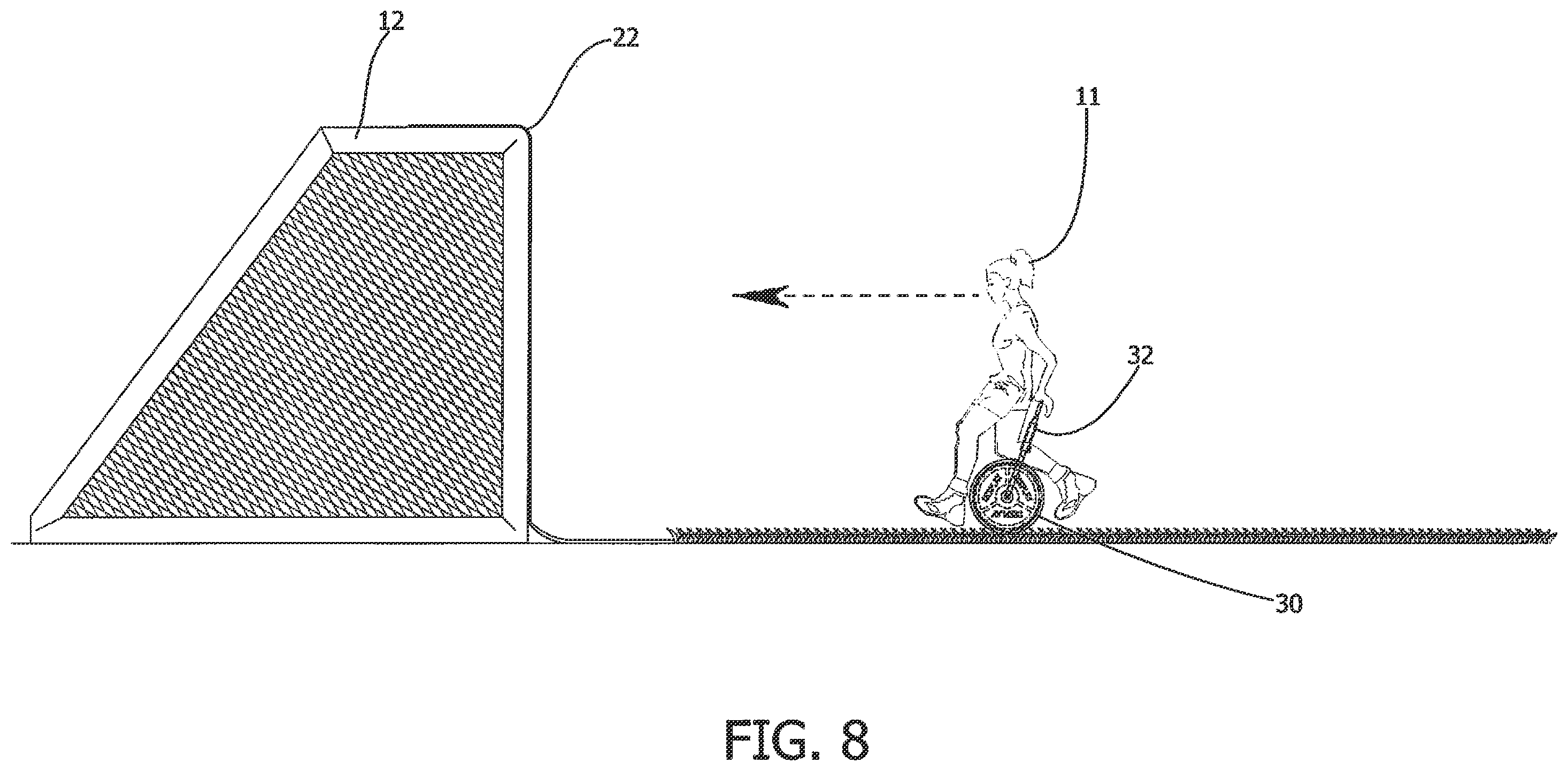 Patent US12576330 Figure 8 – Sports game system