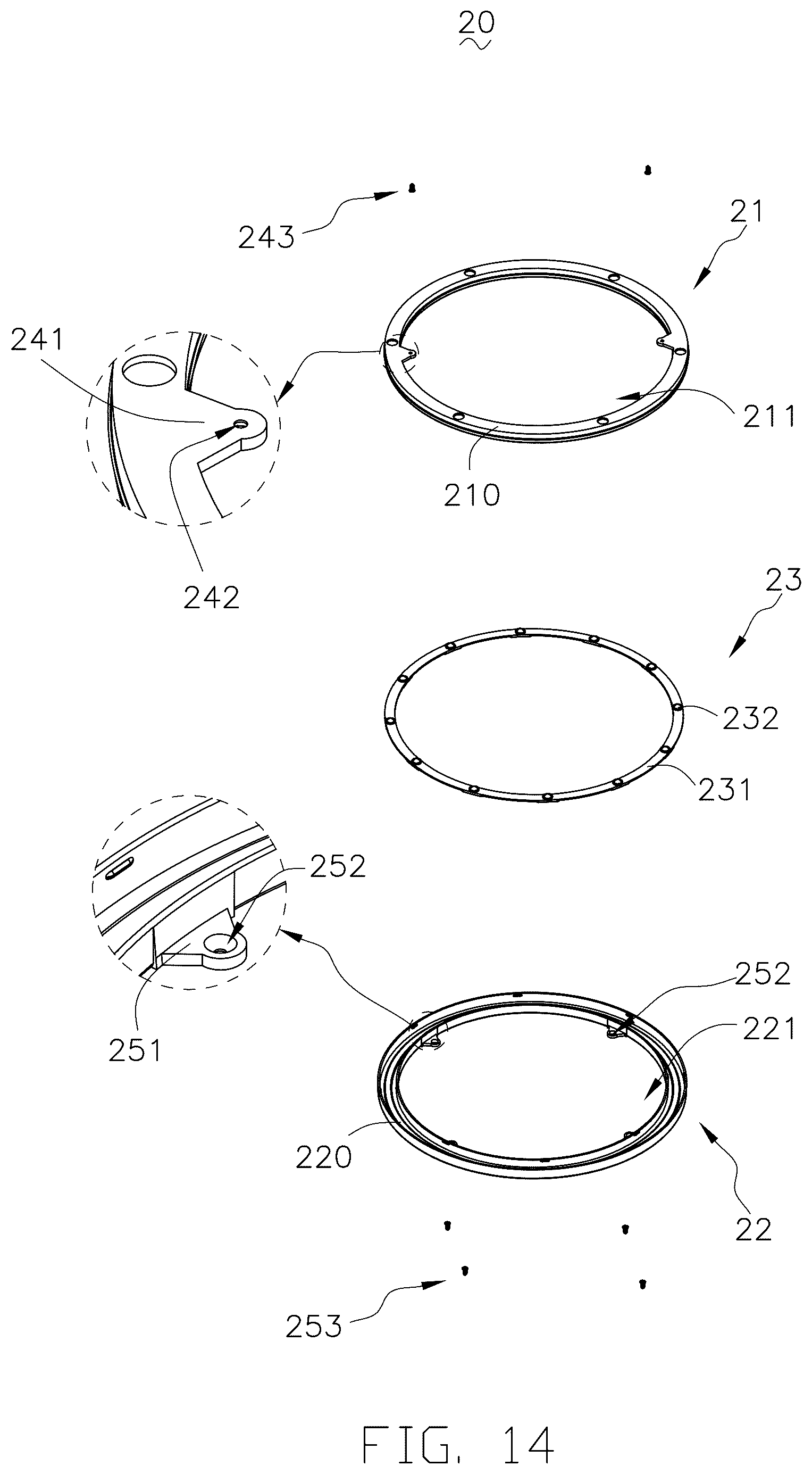 Patent US12576331 Figure 13 – Rotating assembly and jigsaw puzzle table