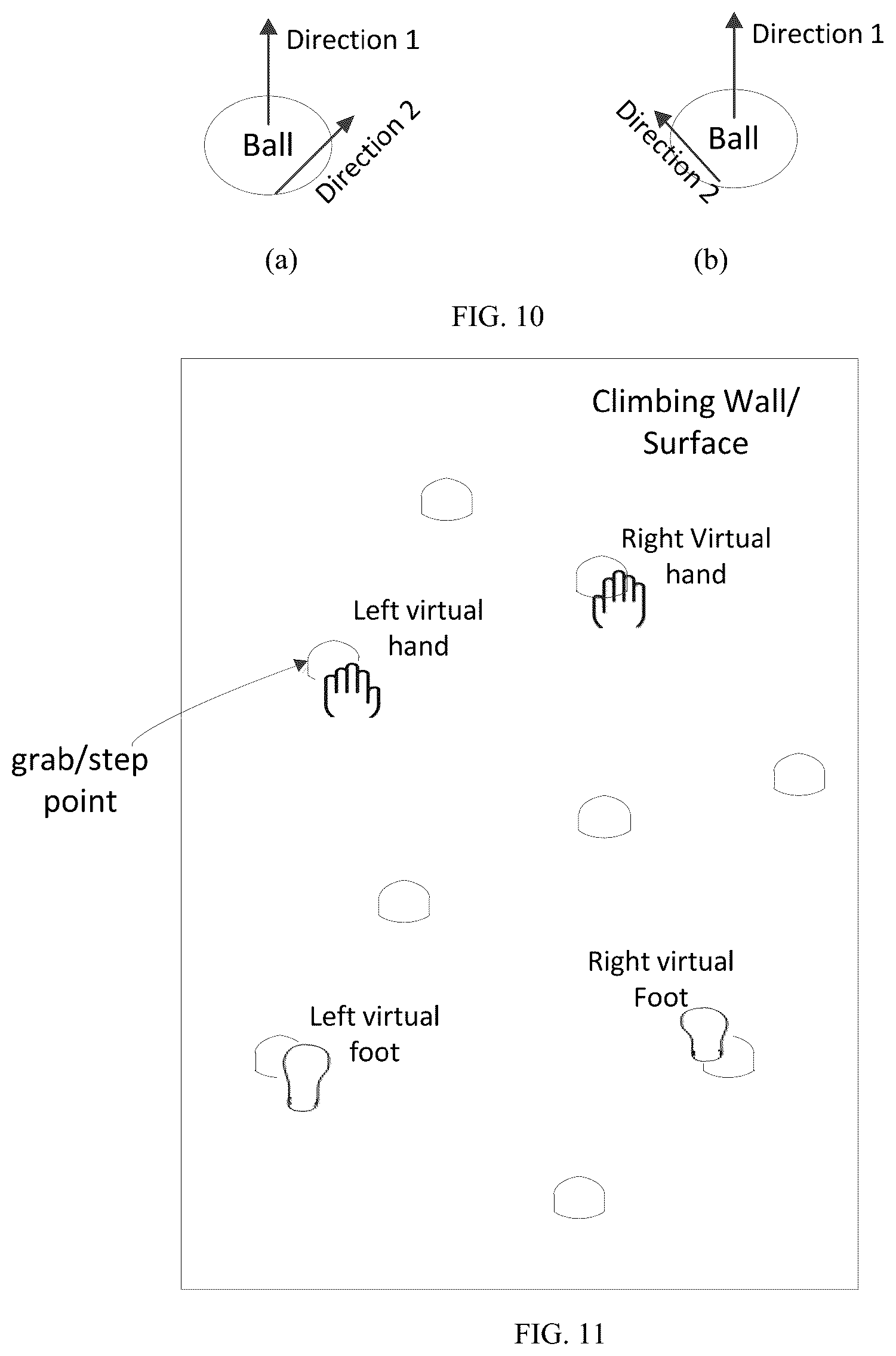 Patent US12576332 Figure 7 – Methods for game/application control using user foot gestures