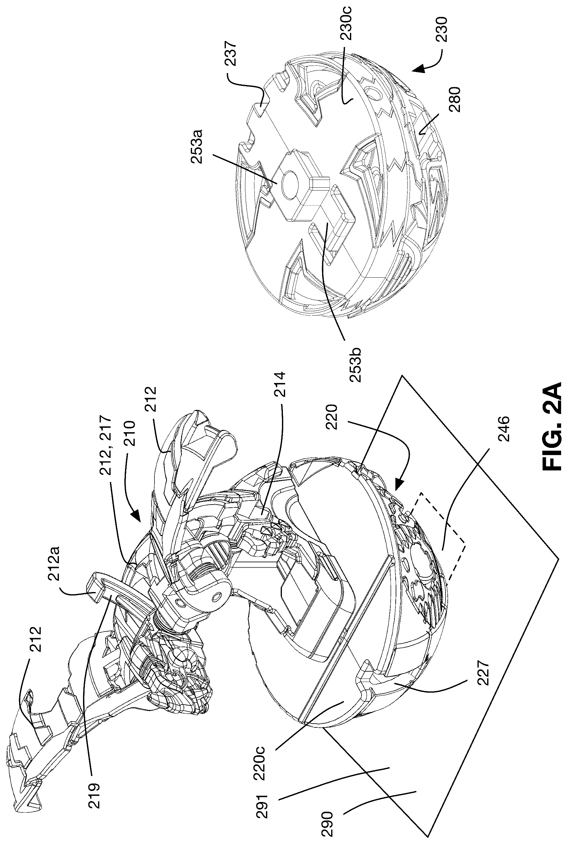 Patent US12576341 Figure 9 – Transformable toy