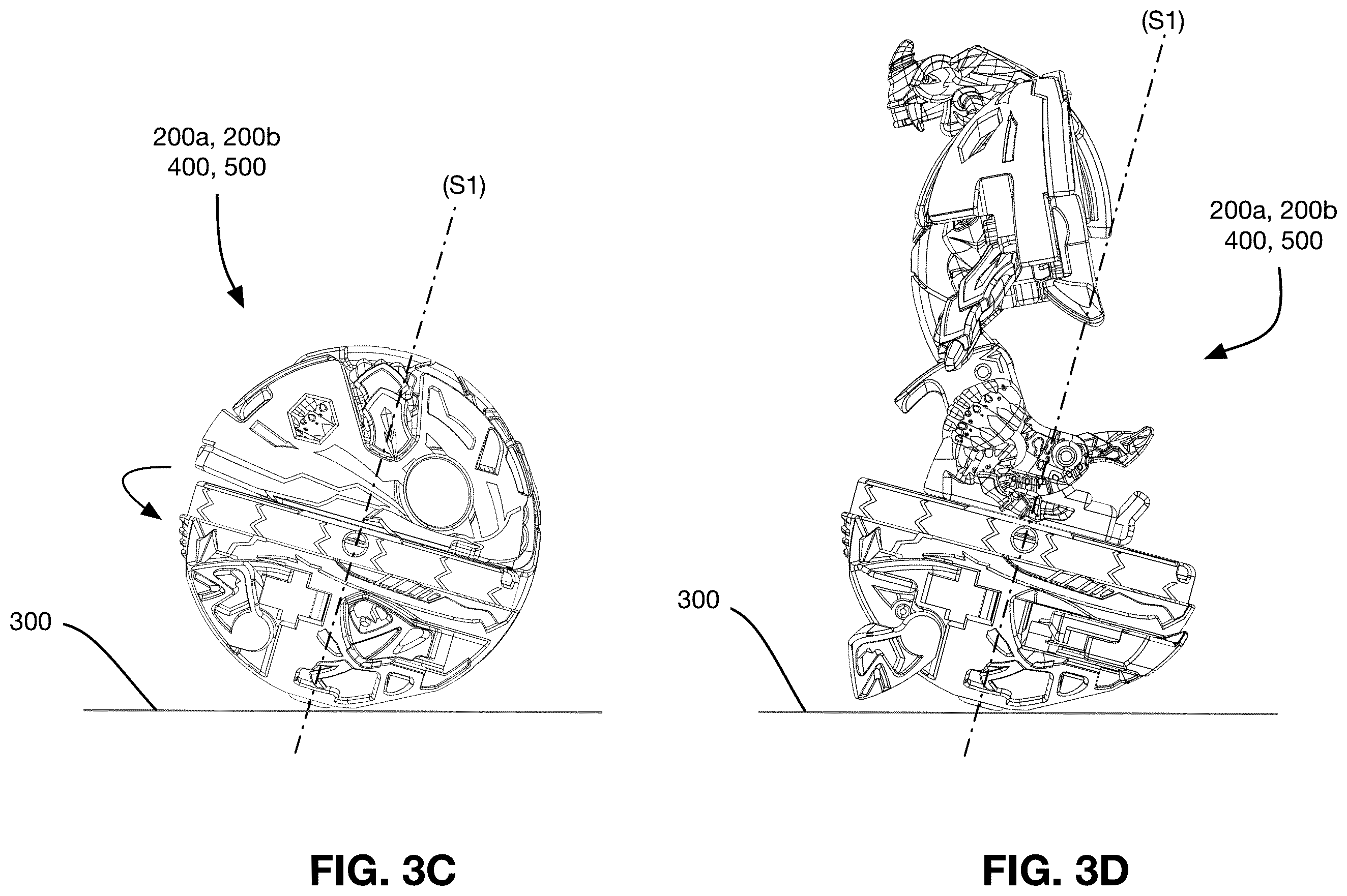 Patent US12576341 Figure 18 – Transformable toy
