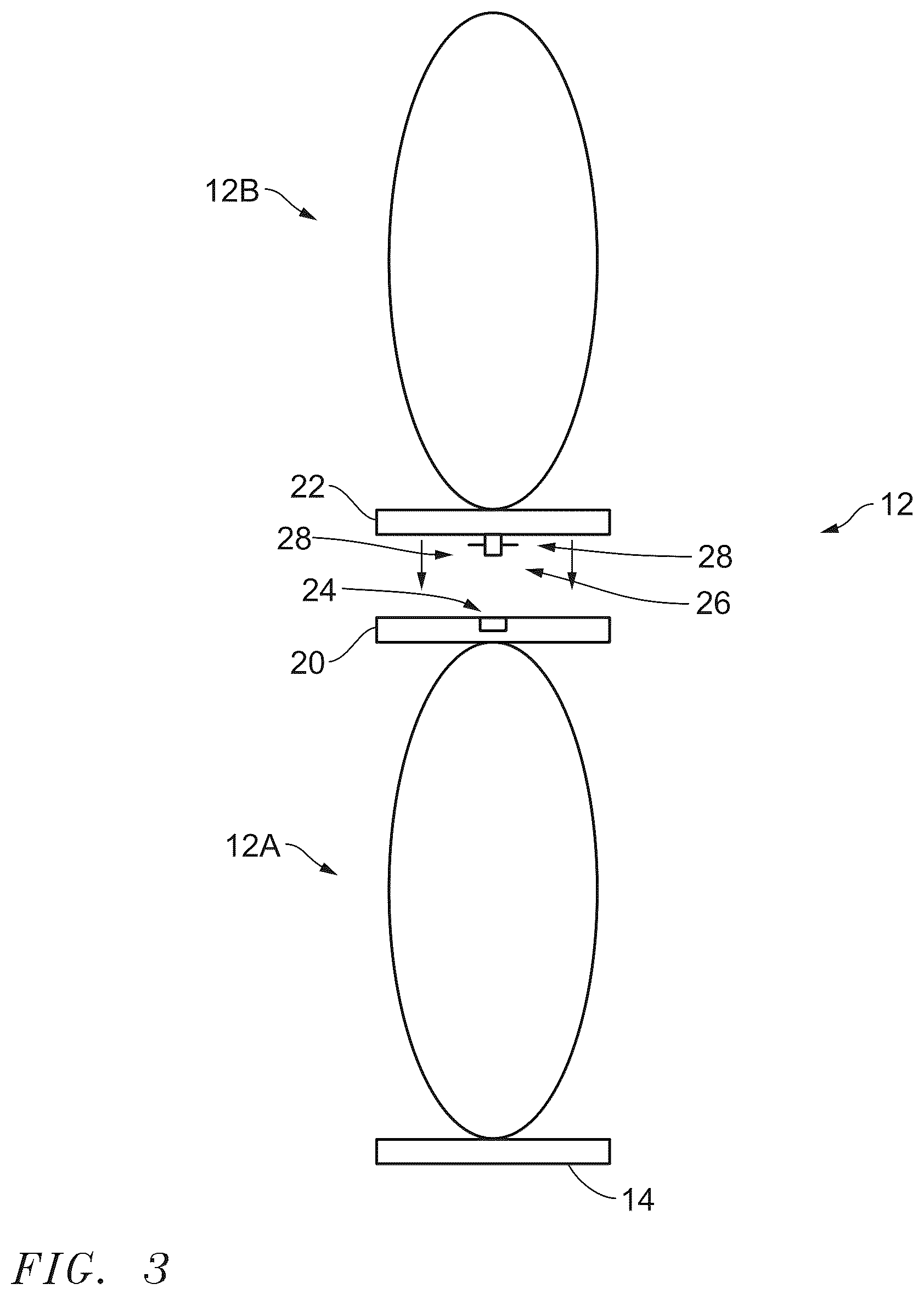 Patent US12576342 Figure 3 – Tabletop totem