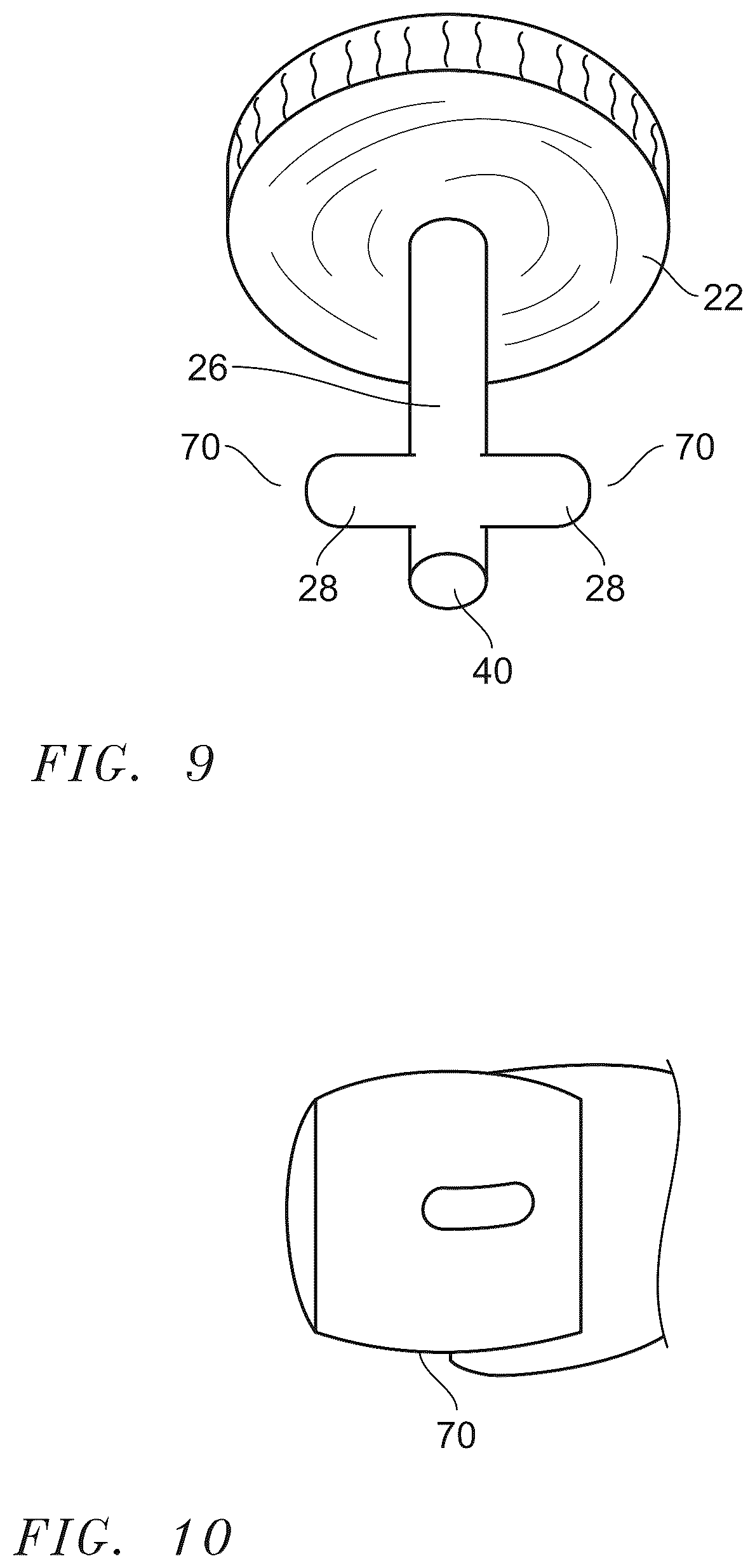 Patent US12576342 Figure 9 – Tabletop totem