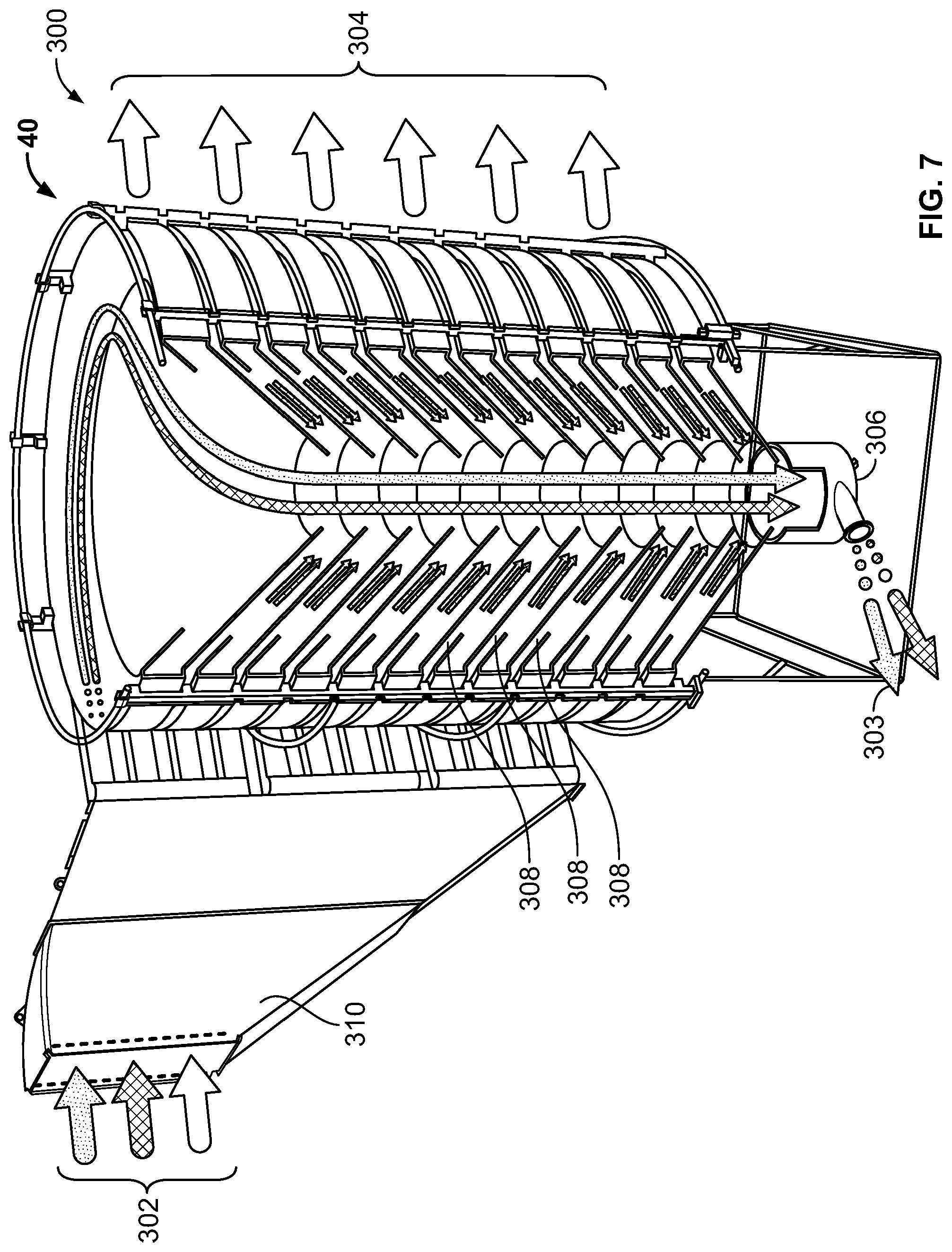 Patent US12576347 Figure 6 – Hot rolling mill with separator for mill scale from wastewater