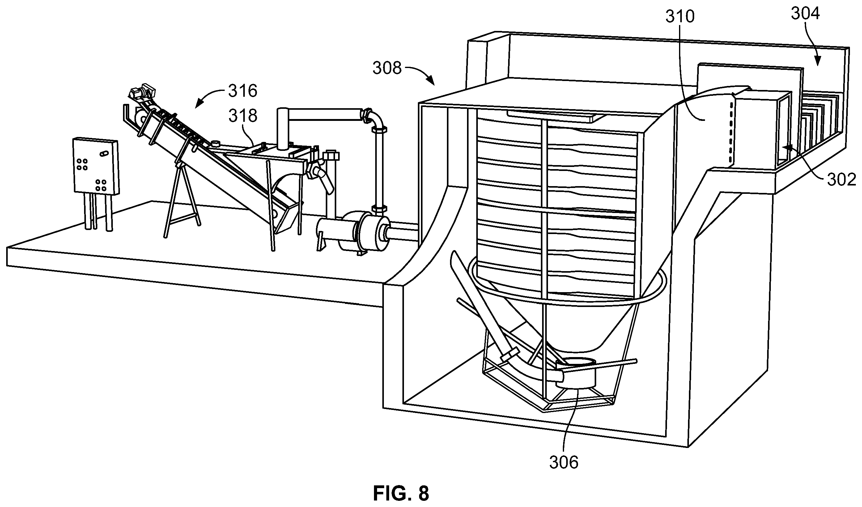 Patent US12576347 Figure 7 – Hot rolling mill with separator for mill scale from wastewater