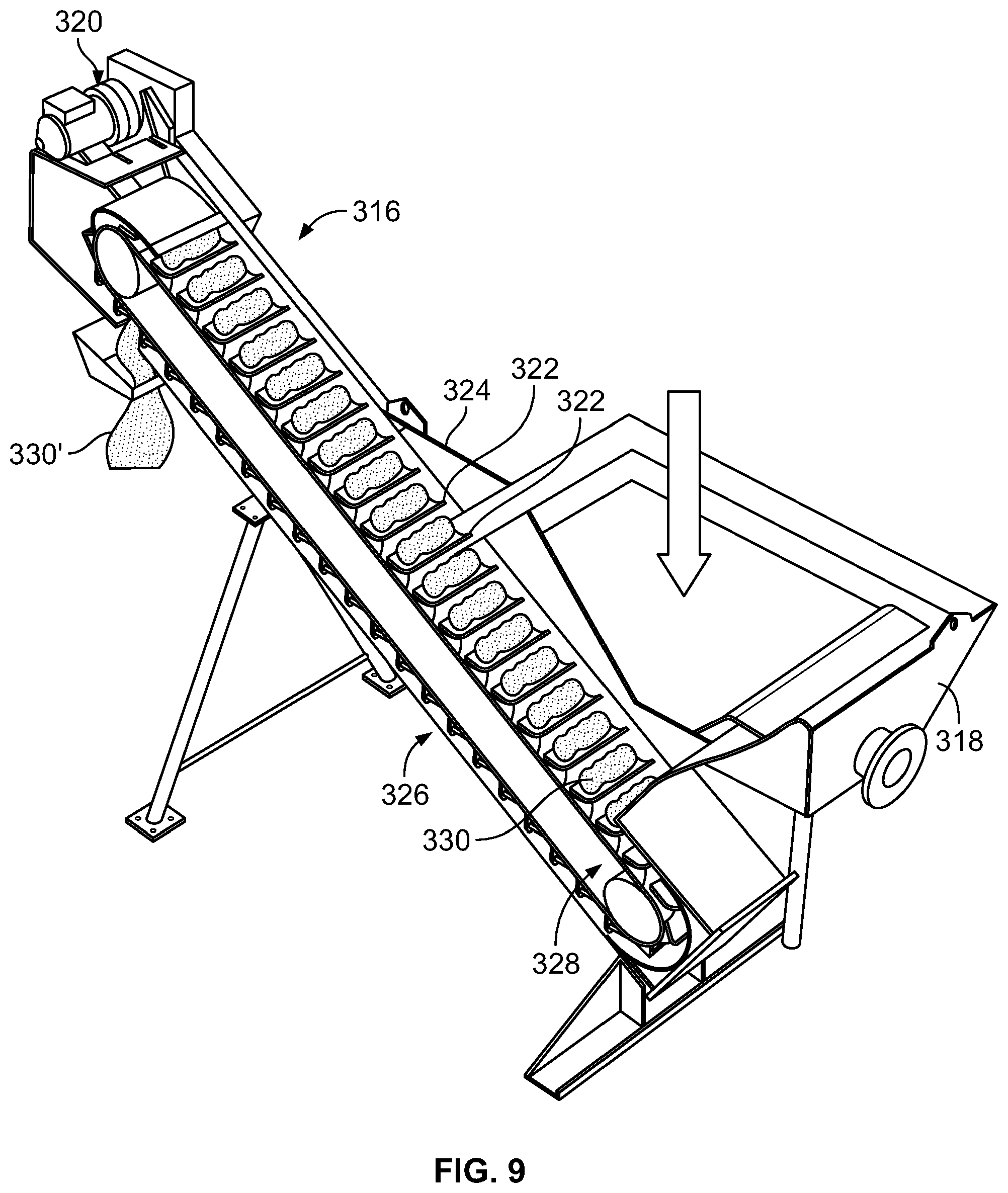 Patent US12576347 Figure 8 – Hot rolling mill with separator for mill scale from wastewater