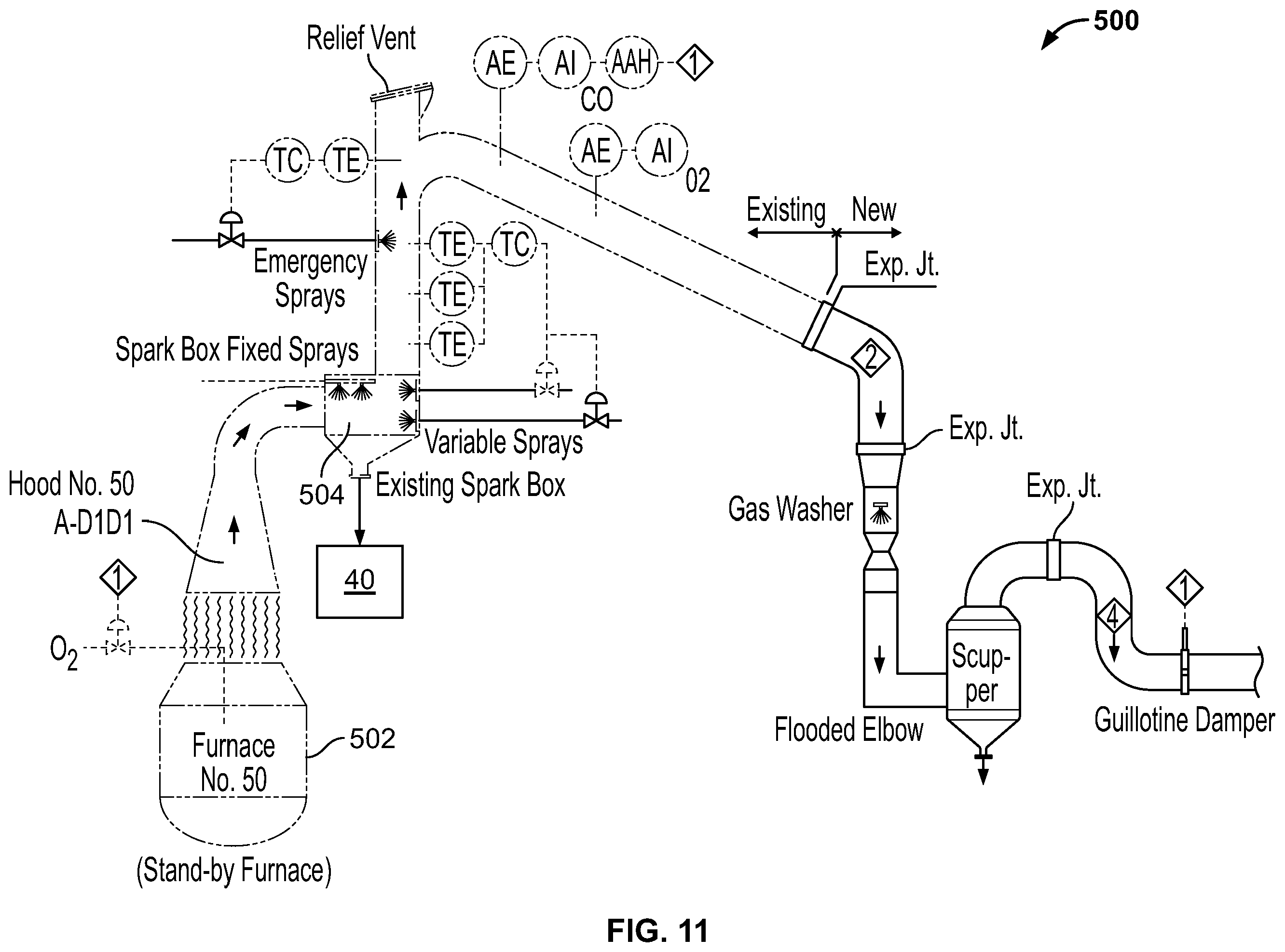 Patent US12576347 Figure 10 – Hot rolling mill with separator for mill scale from wastewater