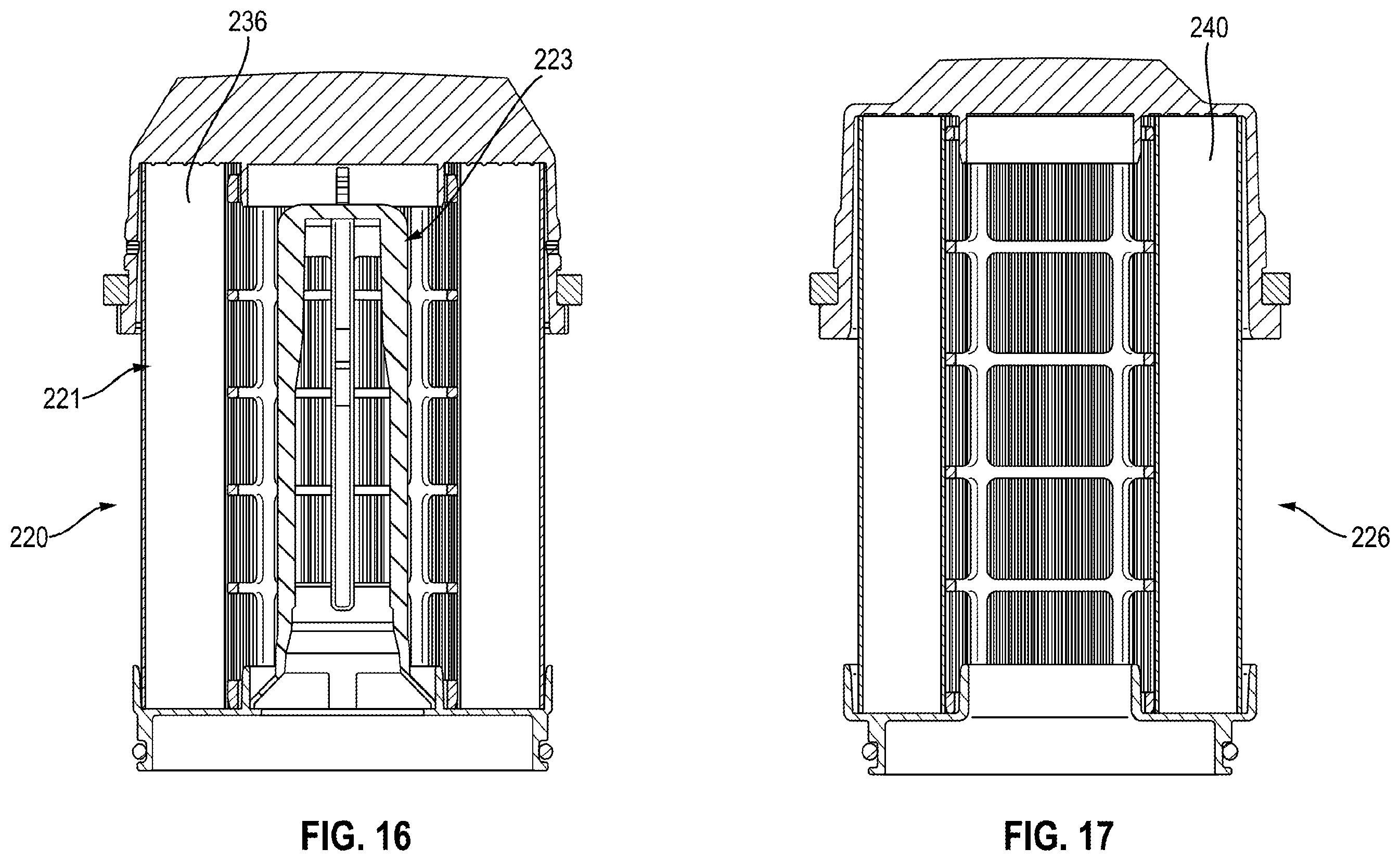 Patent US12576348 Figure 10 – Advanced fuel filtration system with interlocking cartridge seal design