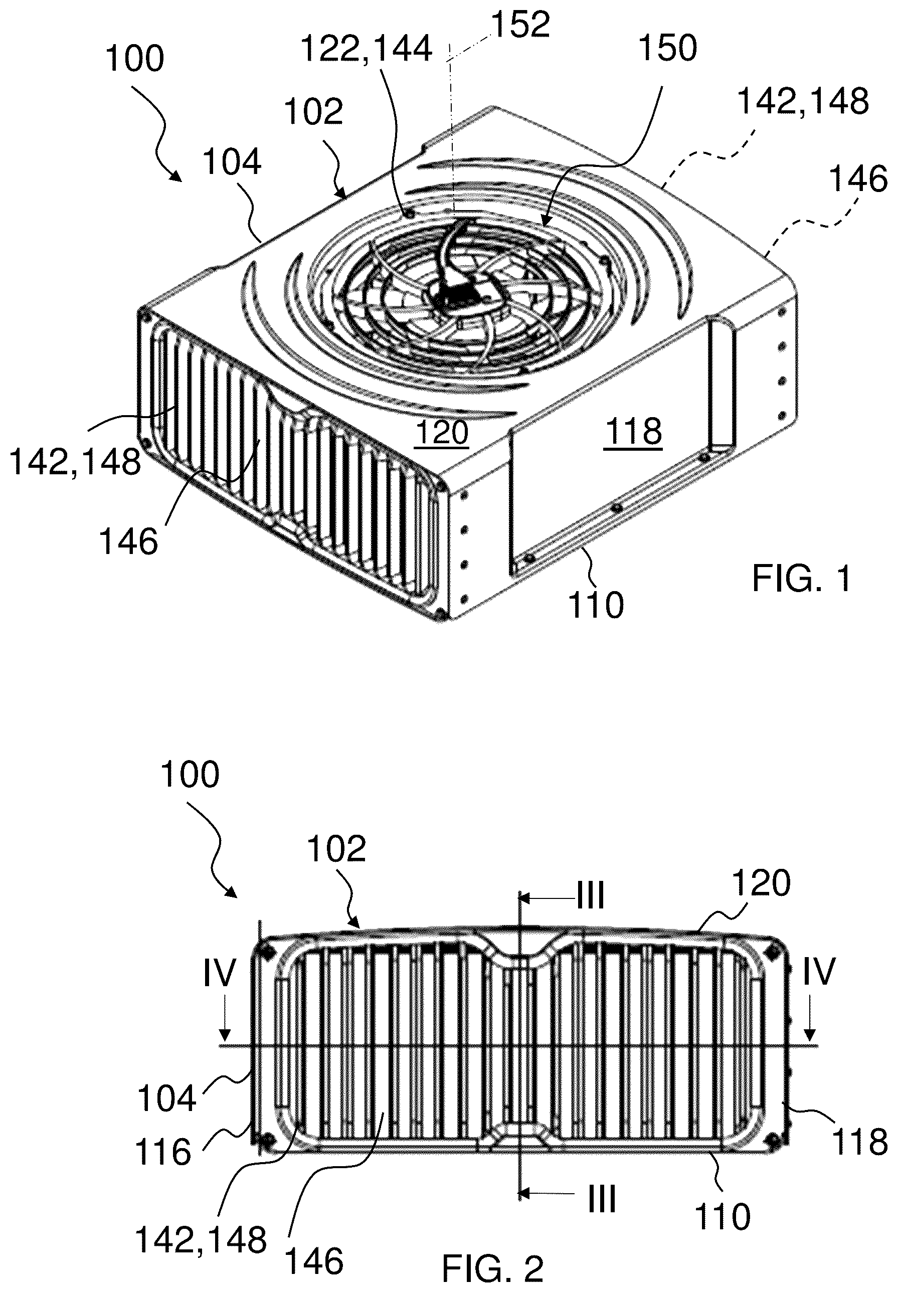Patent US12576355 — Outdoor air purifier including at least one filter element — Figure 1
