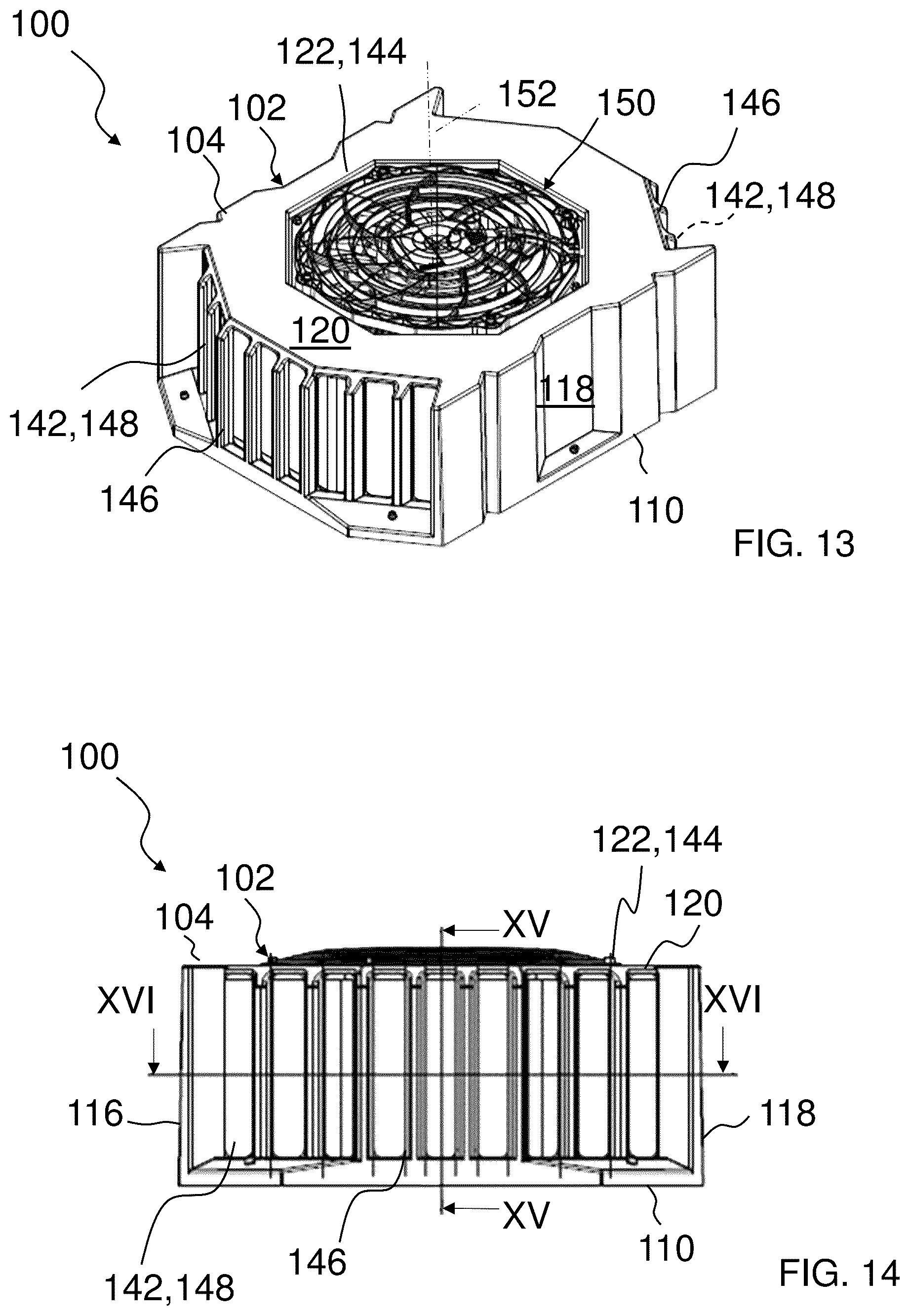 Patent US12576355 Figure 7 – Outdoor air purifier including at least one filter element