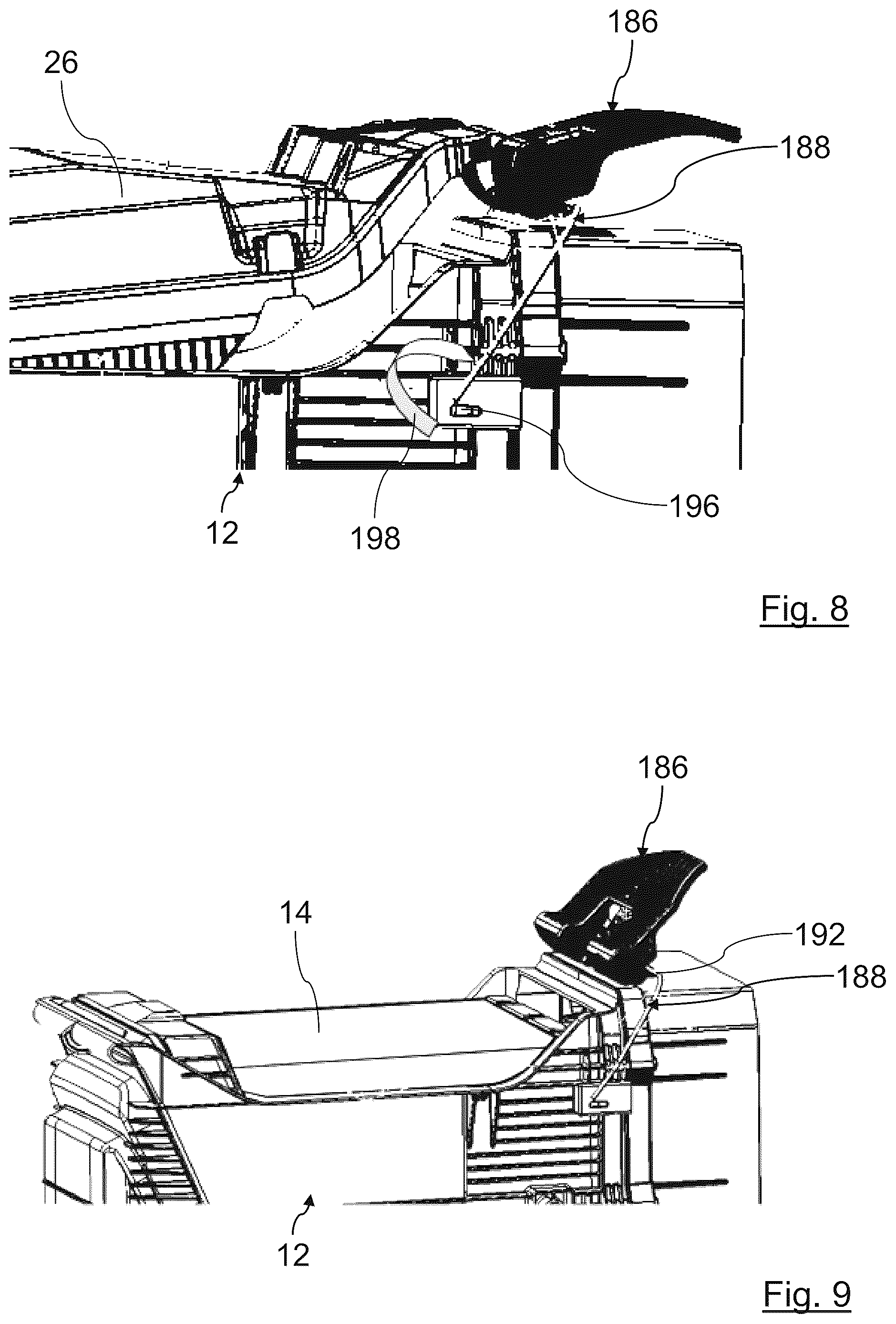 Patent US12576357 Figure 5 – Filter housing of a filter for a fluid and filter