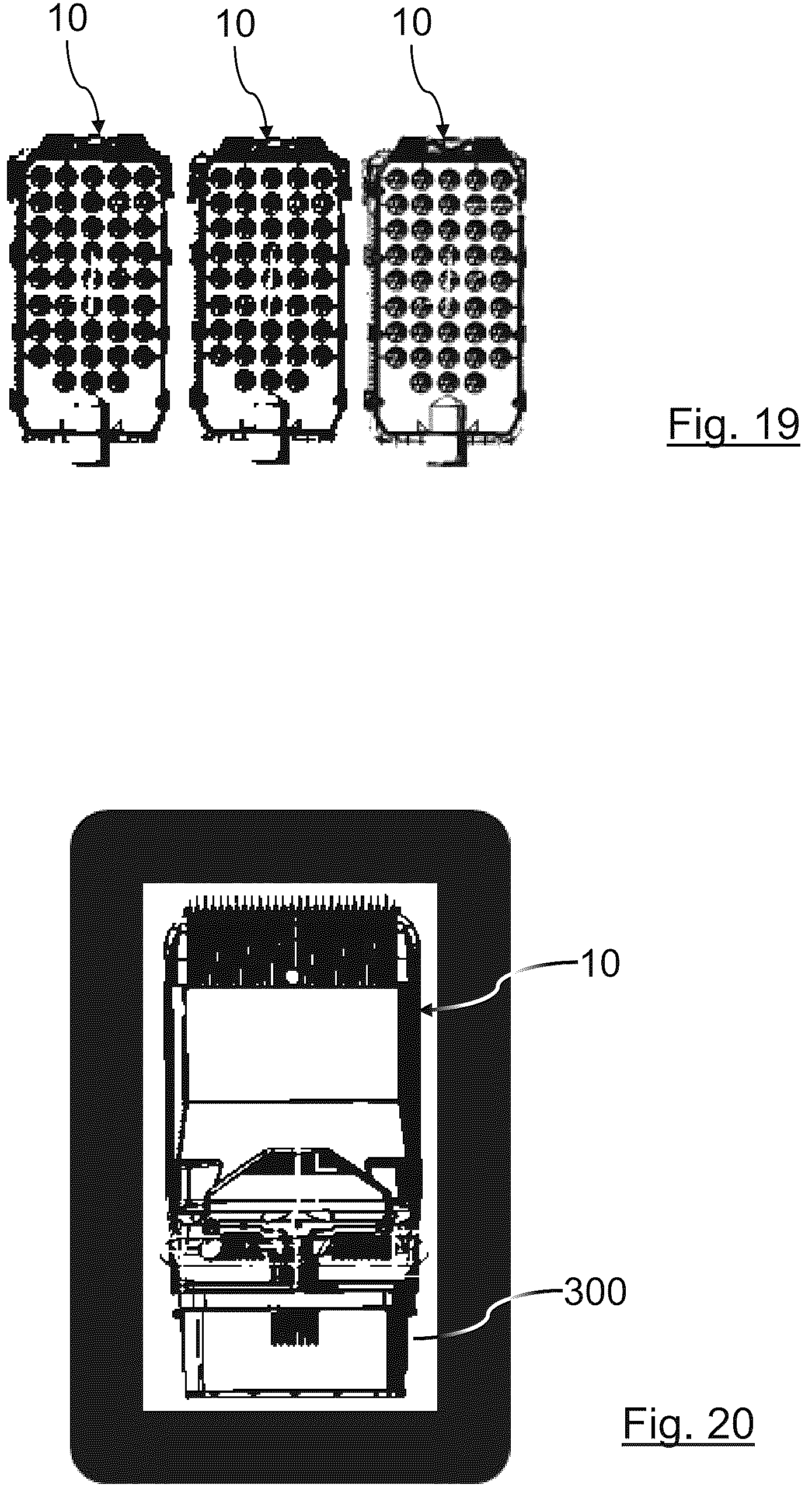 Patent US12576357 Figure 10 – Filter housing of a filter for a fluid and filter