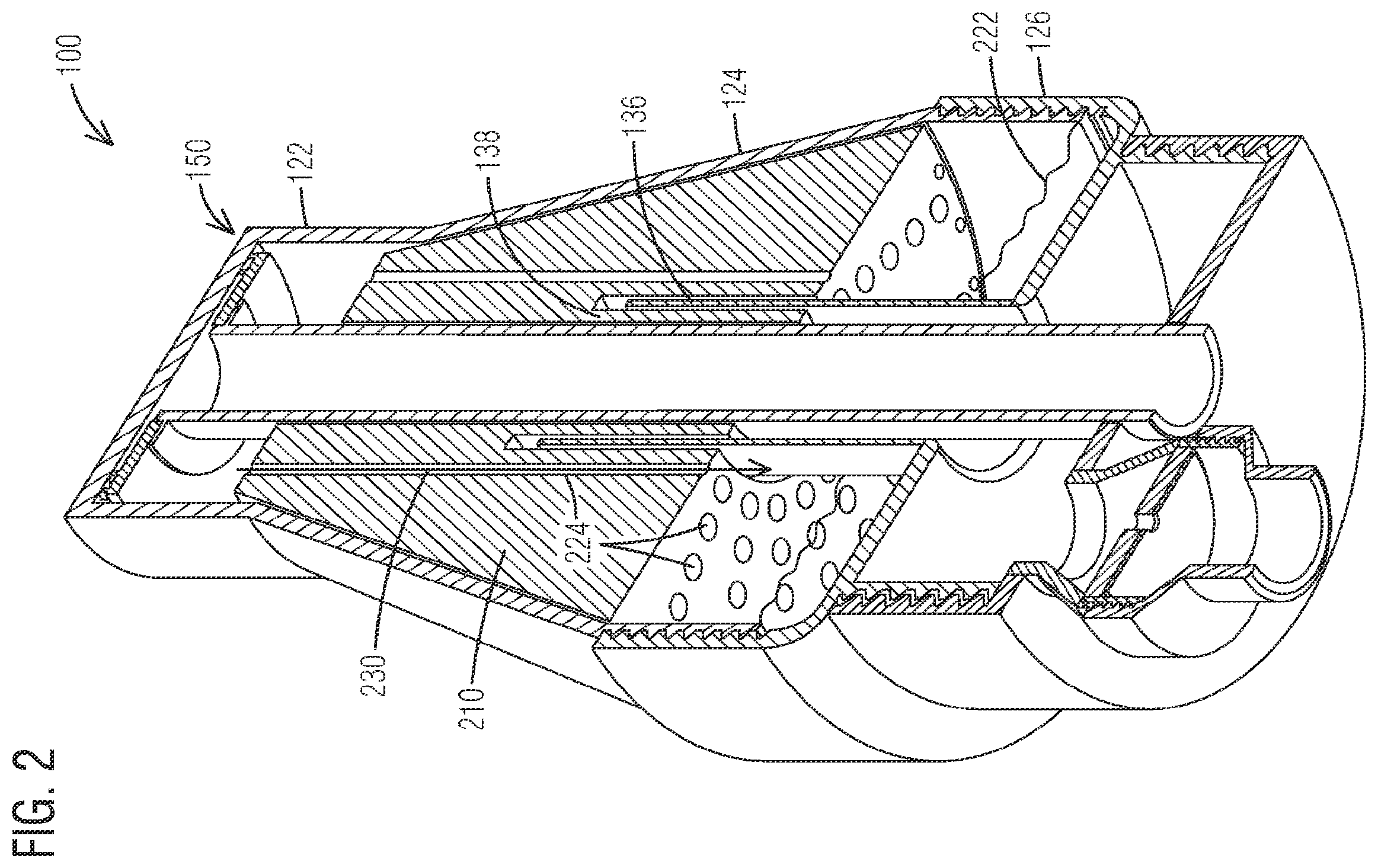 Patent US12576358 Figure 2 – Liquid bath air filter