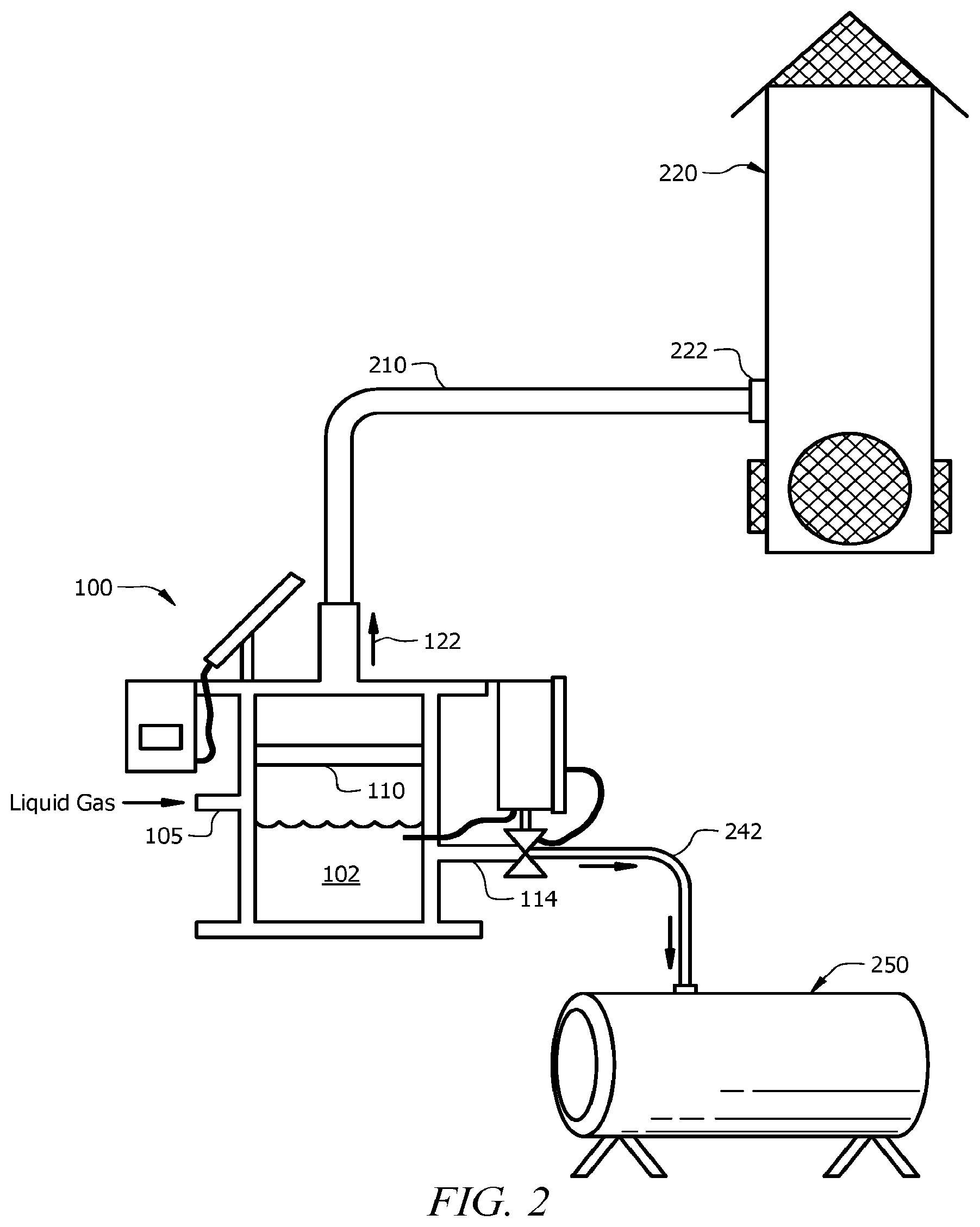 Patent US12576359 Figure 2 – Automated gas scrubber