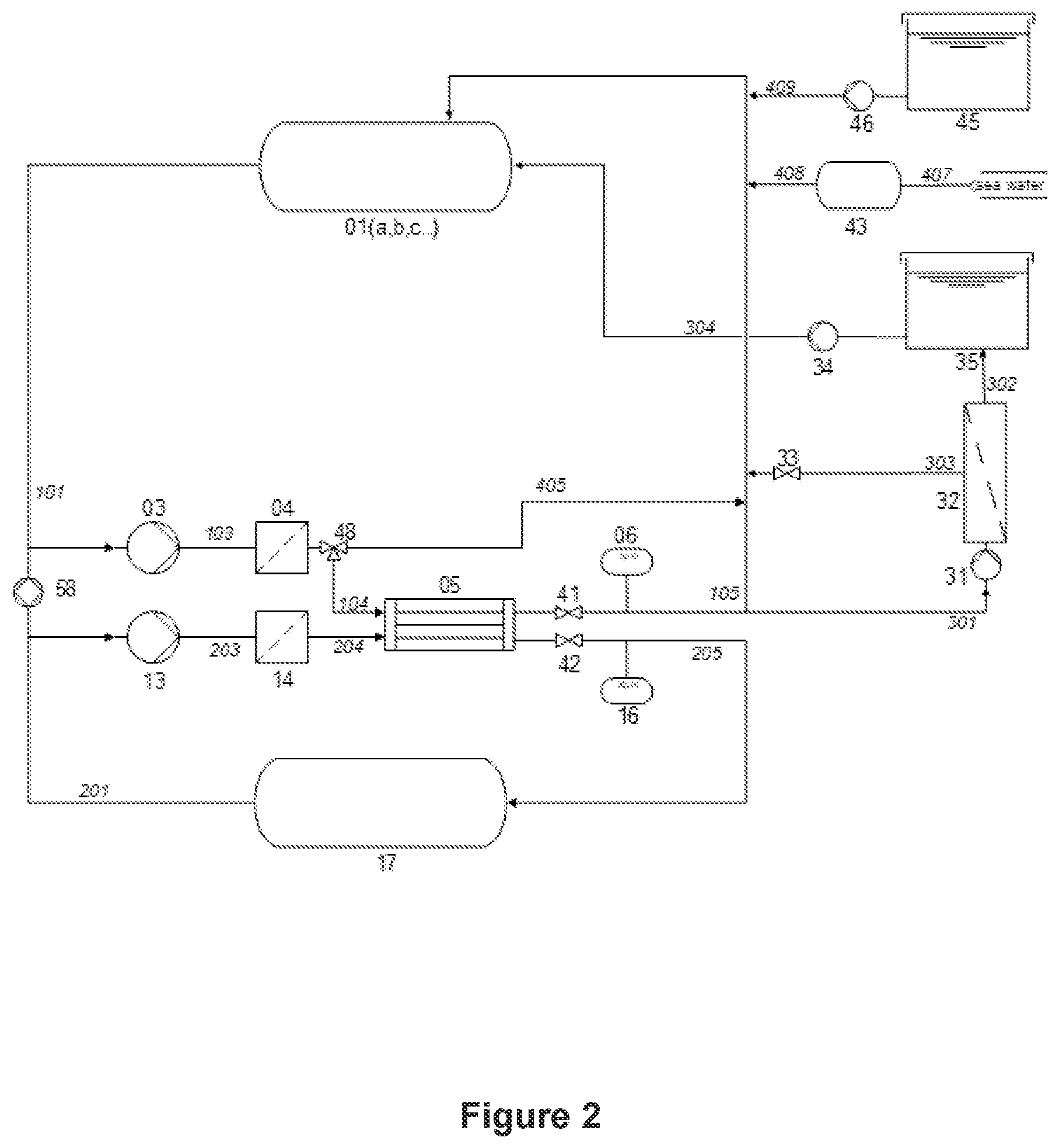 Patent US12576360 Figure 2 – Method and system for capturing carbon dioxide from the air