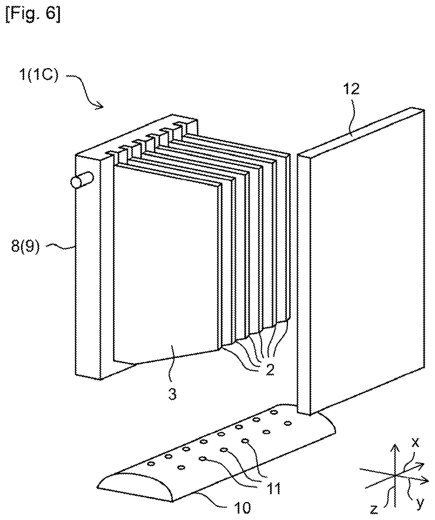 Patent US12576363 Figure 6 – Membrane treatment apparatus
