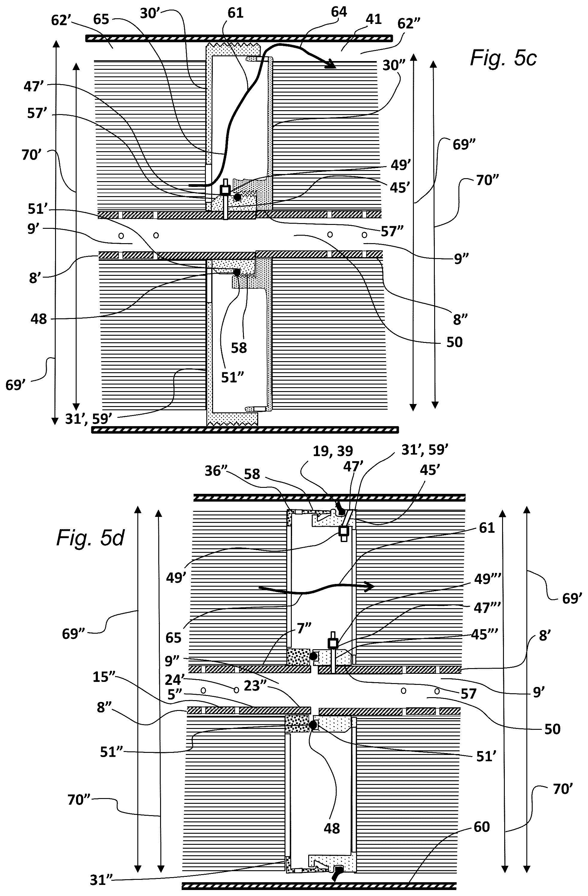 Patent US12576364 Figure 6 – Spiral wound membrane modules with sensor and transmitter field