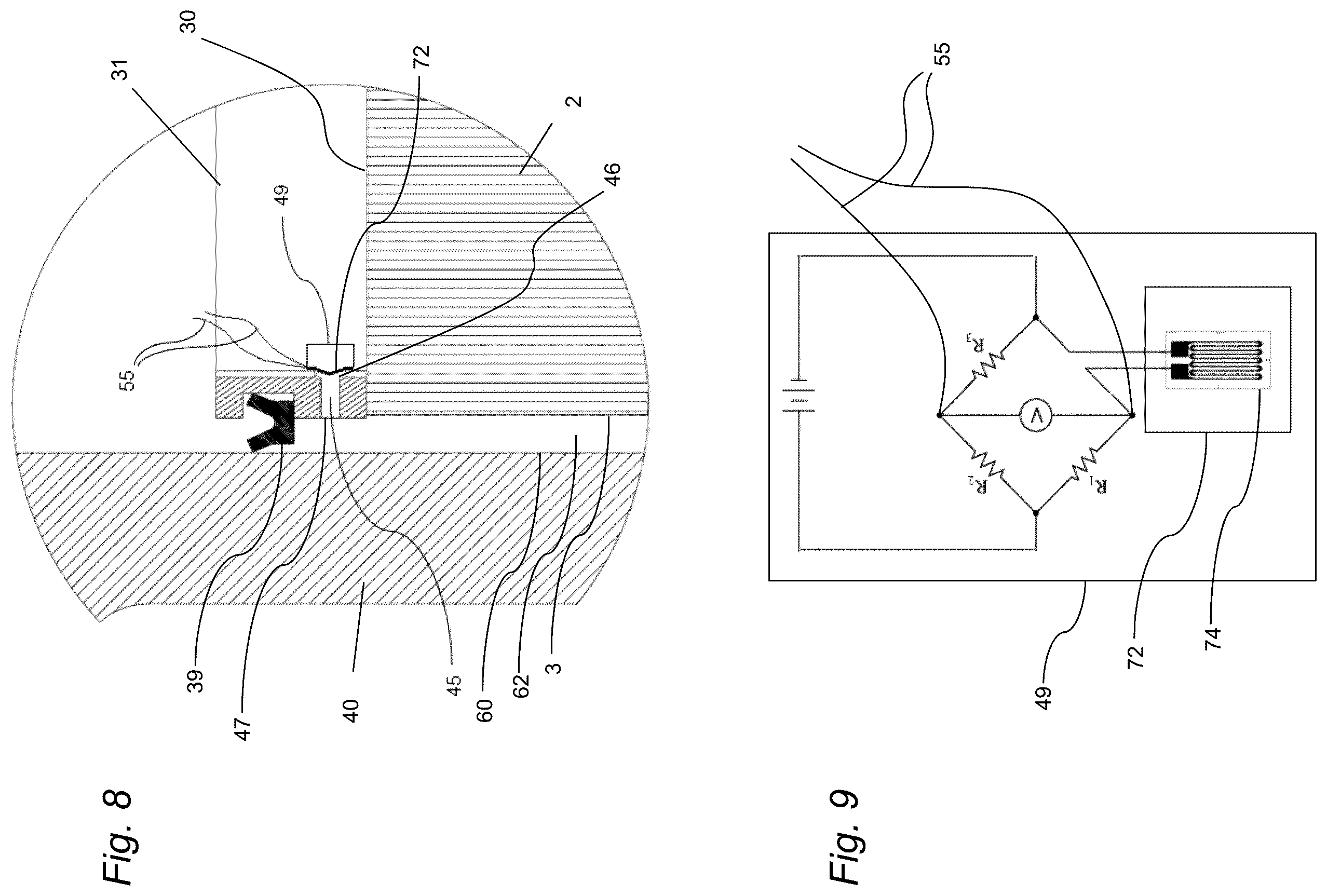 Patent US12576364 Figure 10 – Spiral wound membrane modules with sensor and transmitter field