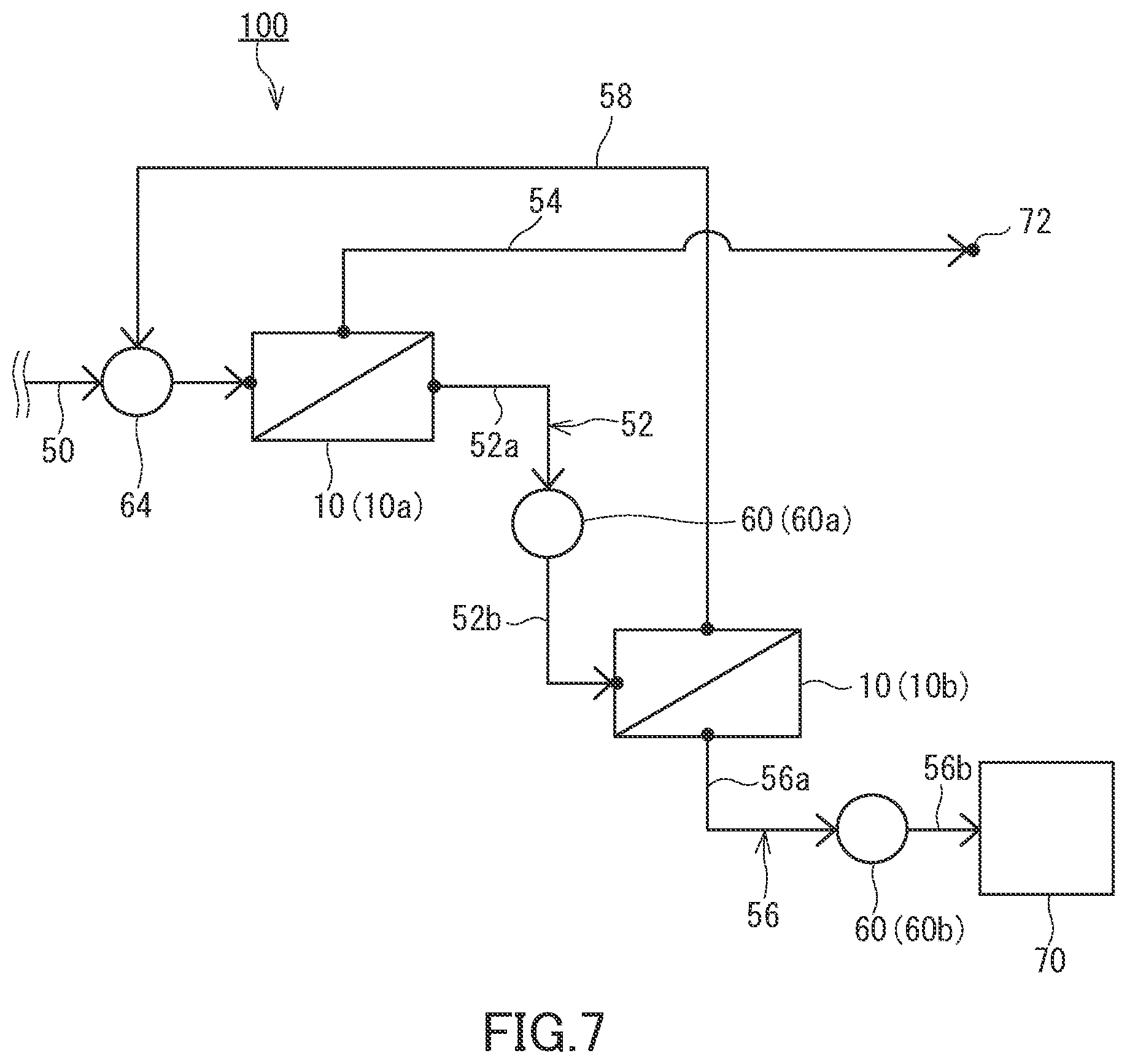 Patent US12576365 Figure 5 – Spiral membrane element and membrane separation system