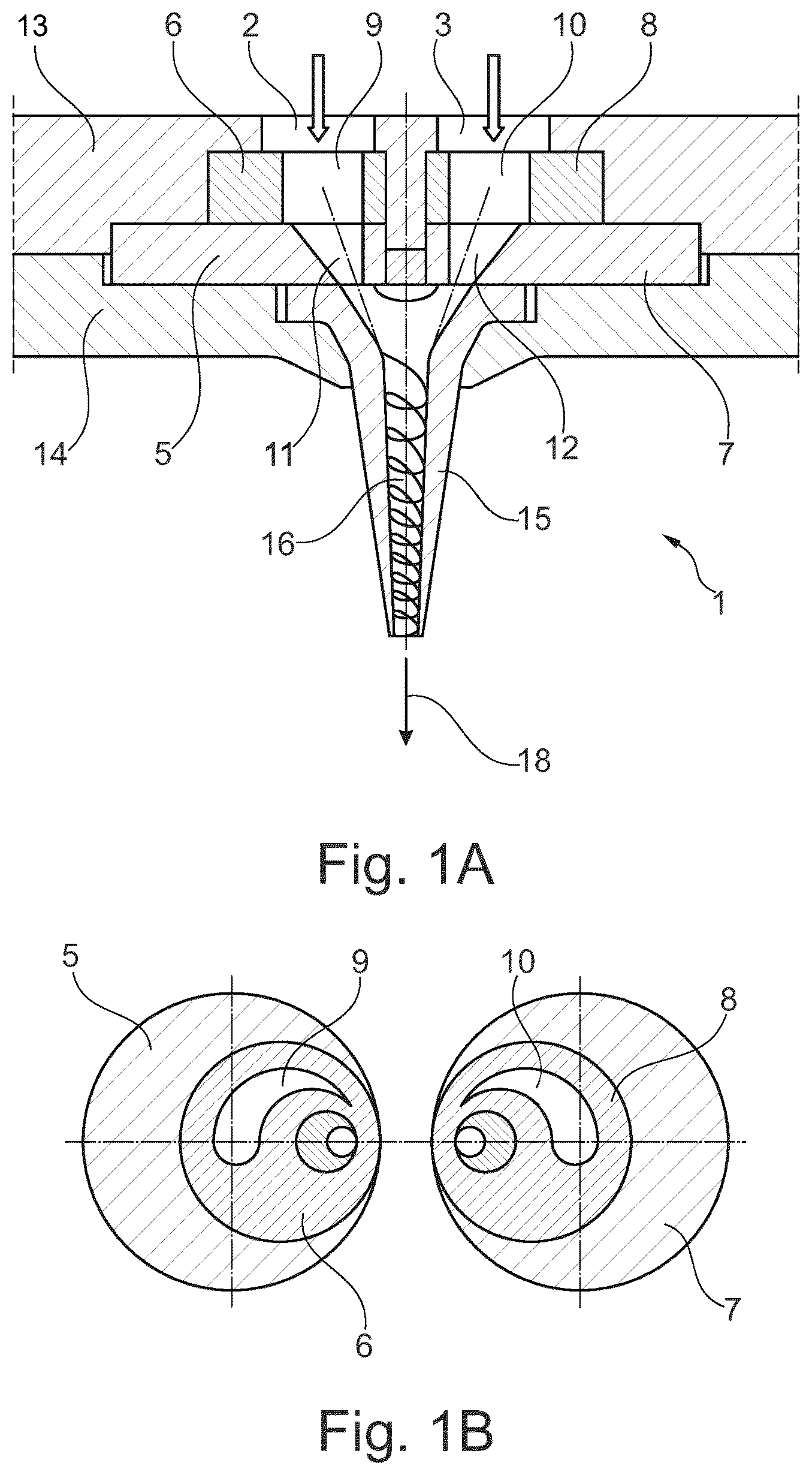 Patent US12576370 Figure 1 – Mixing valve