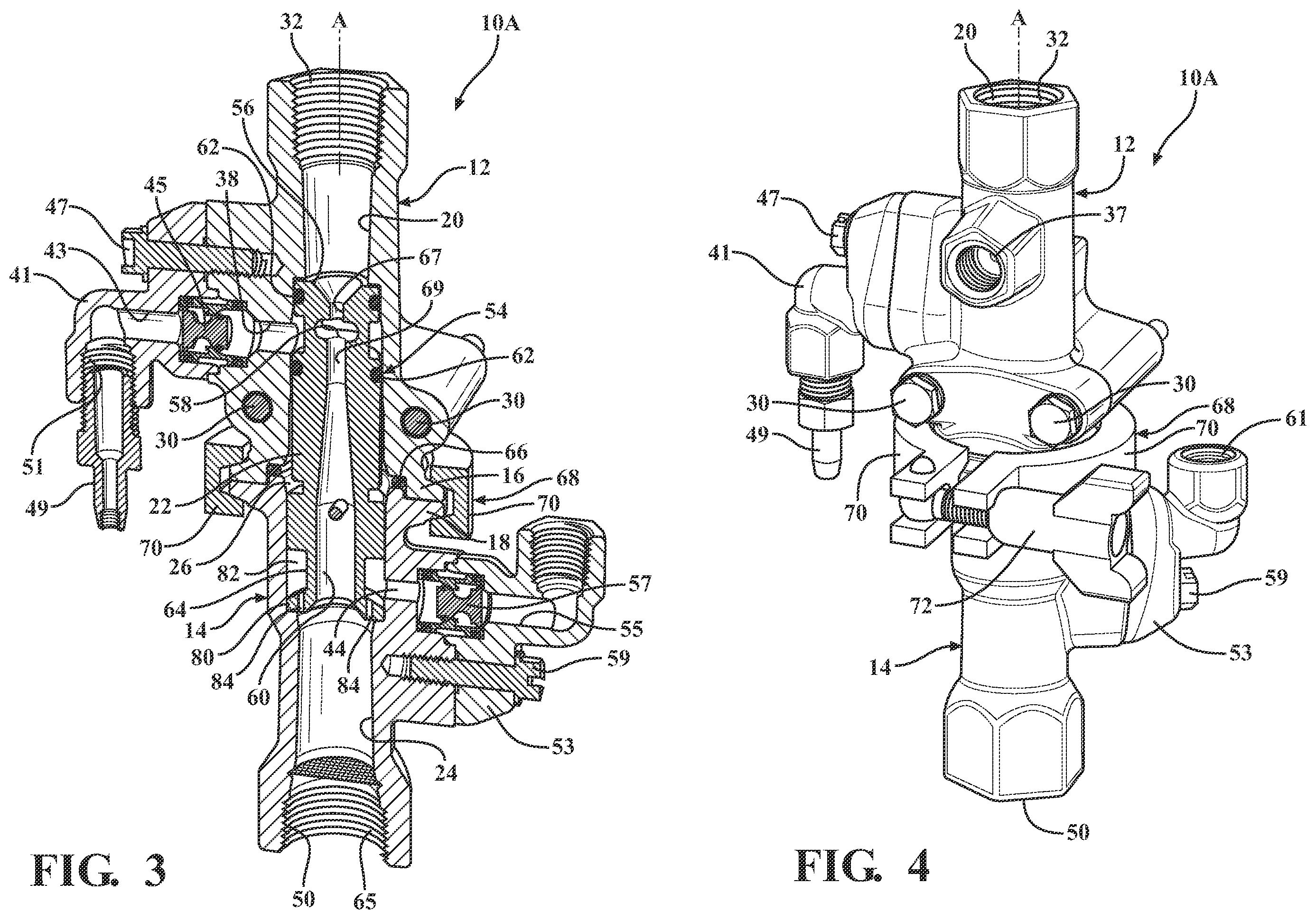 Patent US12576371 Figure 3 – Solution applicator assembly with removable flow control insert