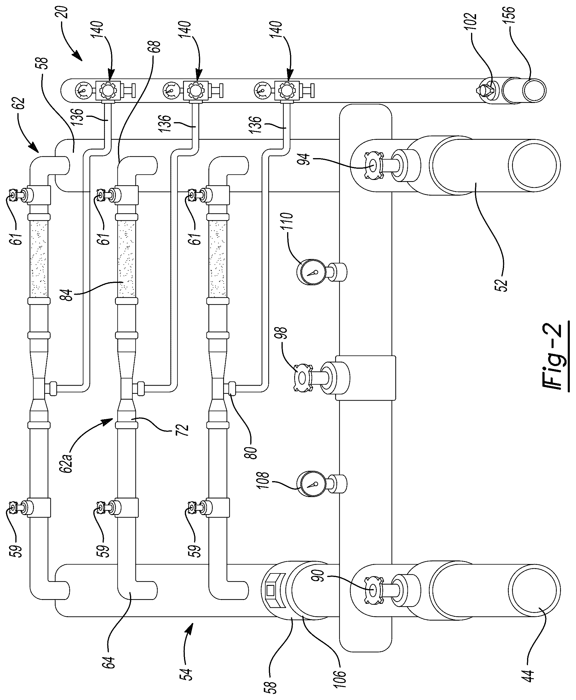 Patent US12576372 Figure 2 – Method and apparatus to mix gas with a fluid