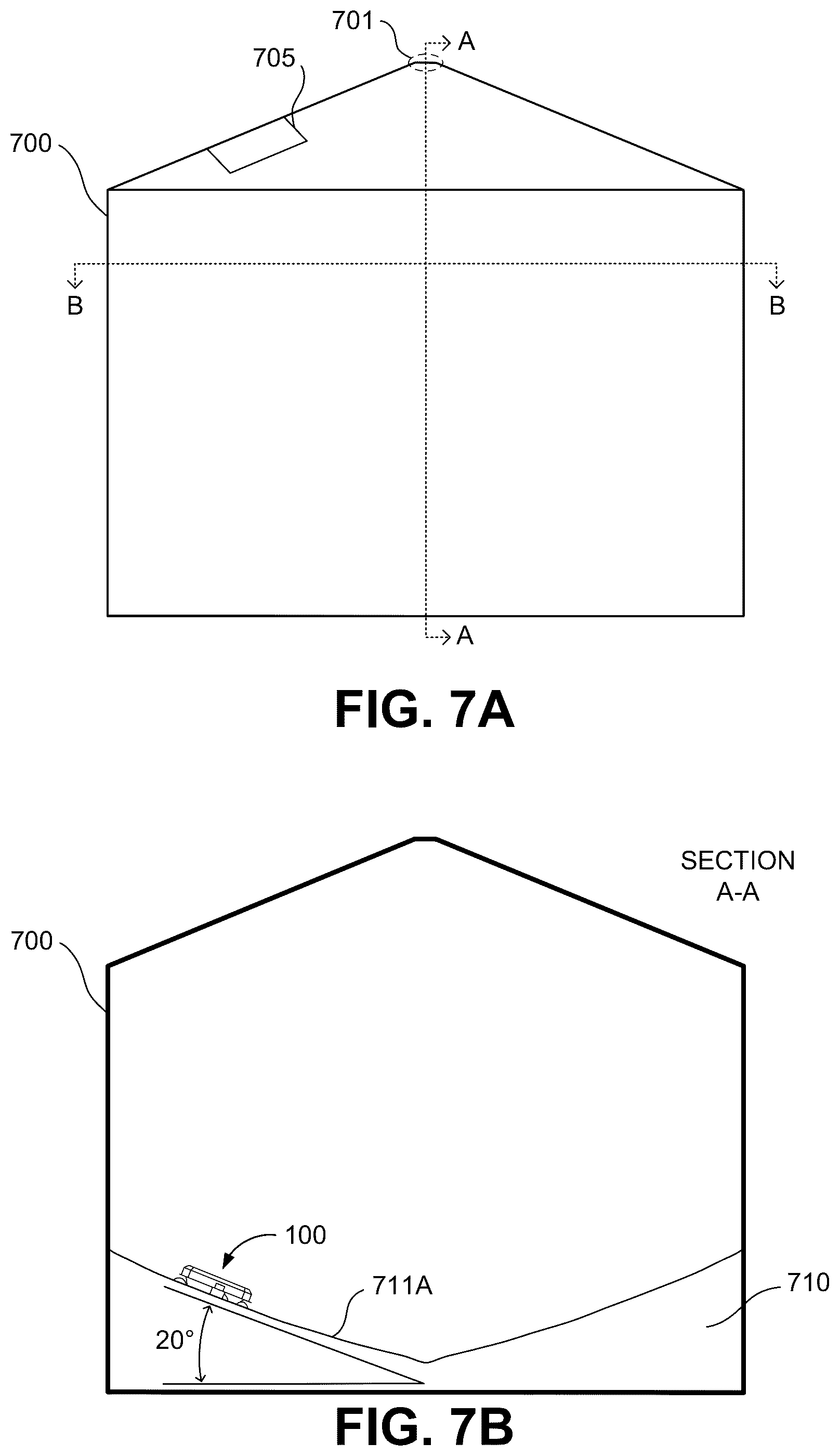 Patent US12576374 Figure 11 – Grain bin management during load-in