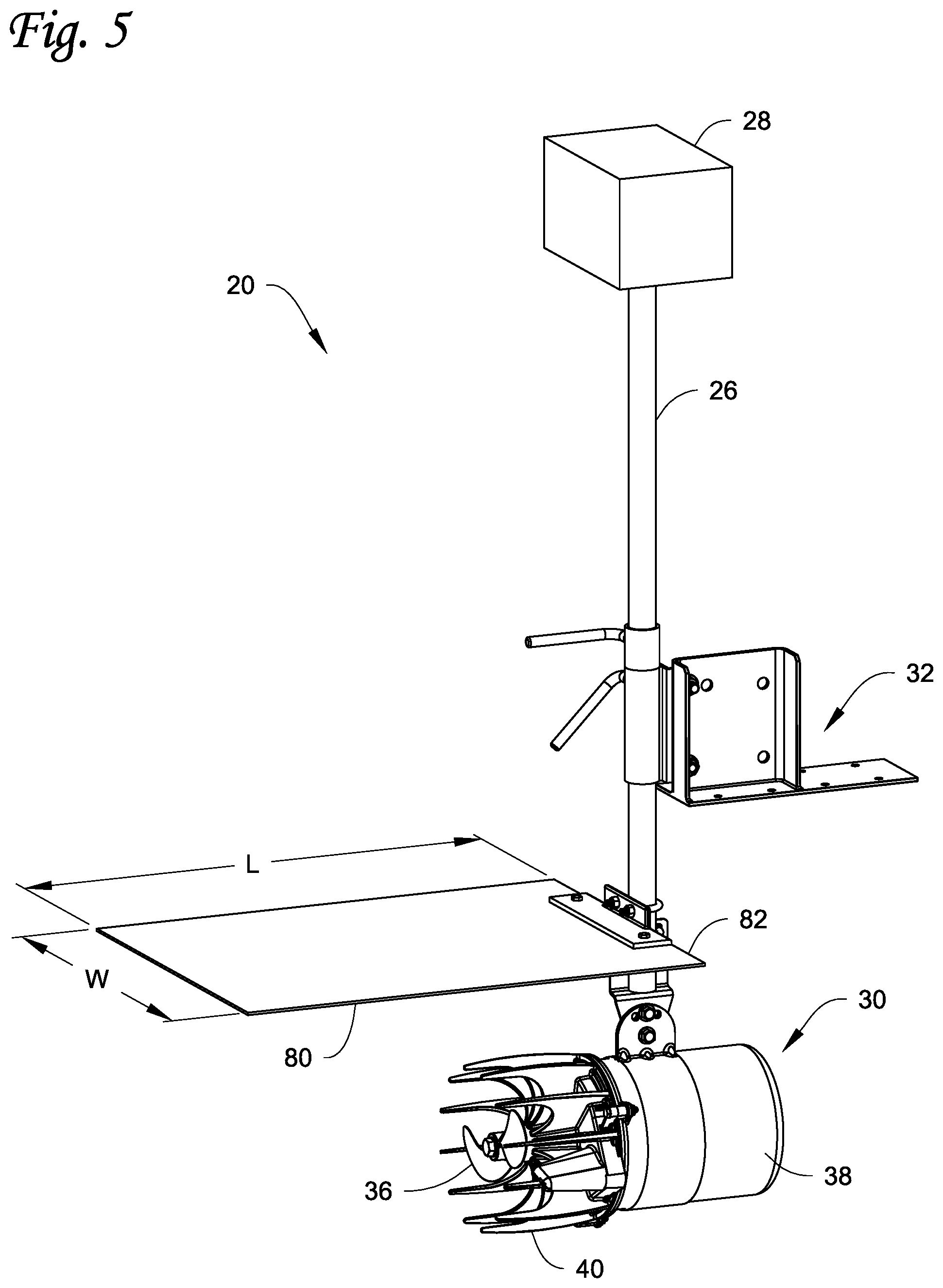 Patent US12576377 Figure 5 – Vortex disruptor for a liquid circulator