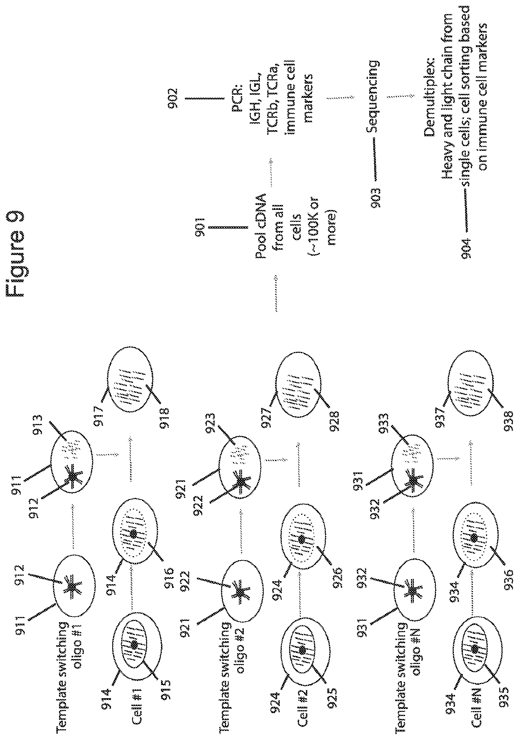 Patent US12576381 Figure 9 – Methods and compositions for tagging and analyzing samples