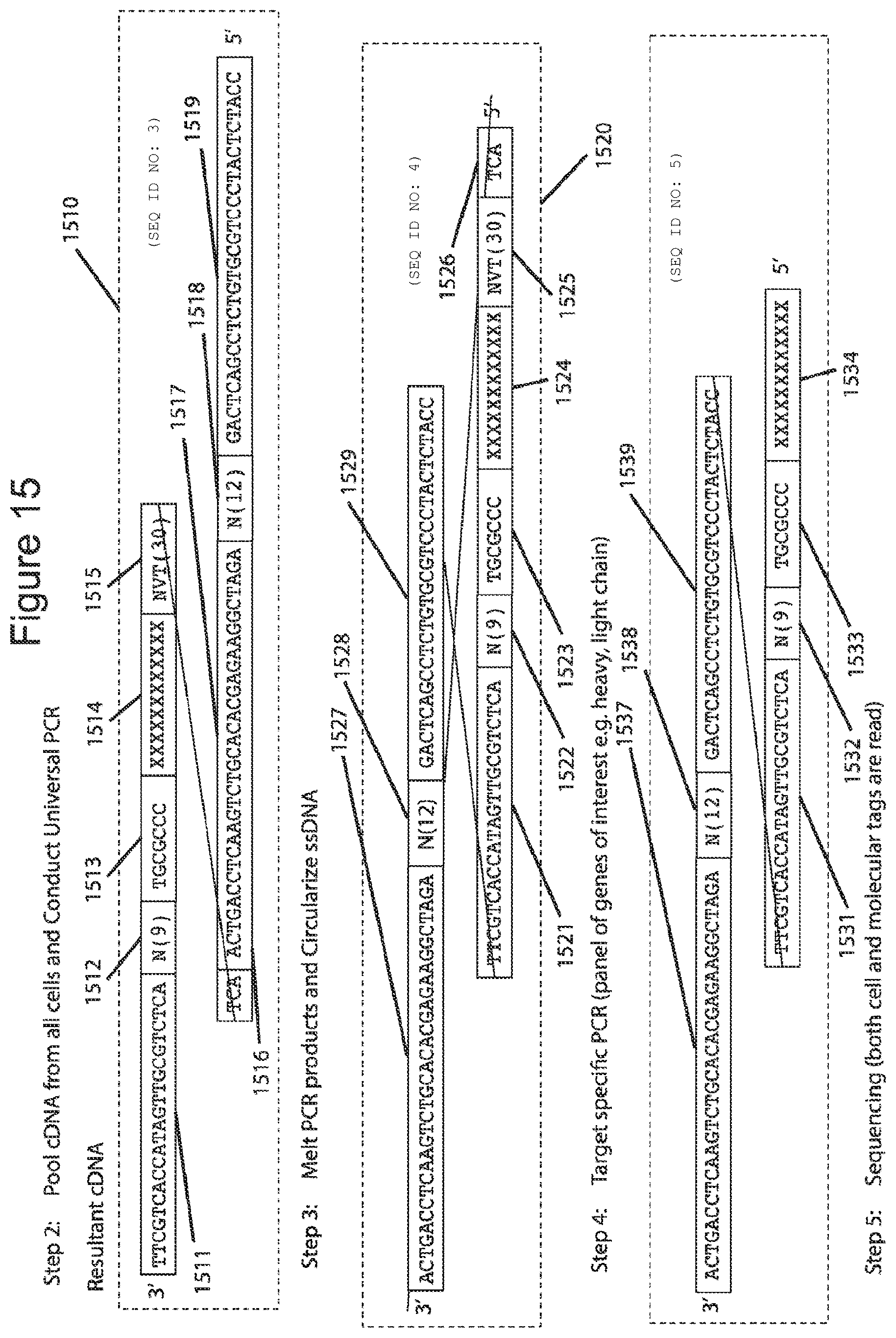 Patent US12576381 Figure 15 – Methods and compositions for tagging and analyzing samples
