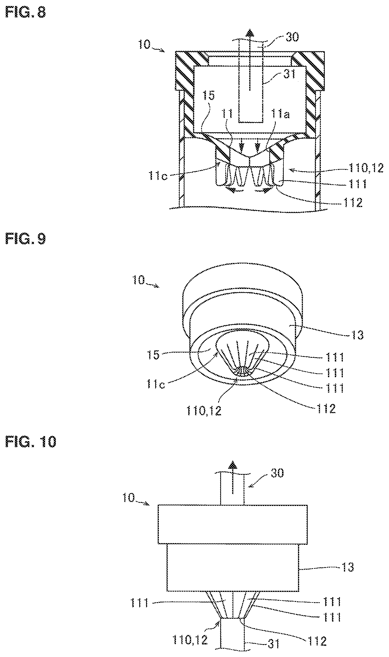 Patent US12576403 Figure 5 – Specimen container and cap