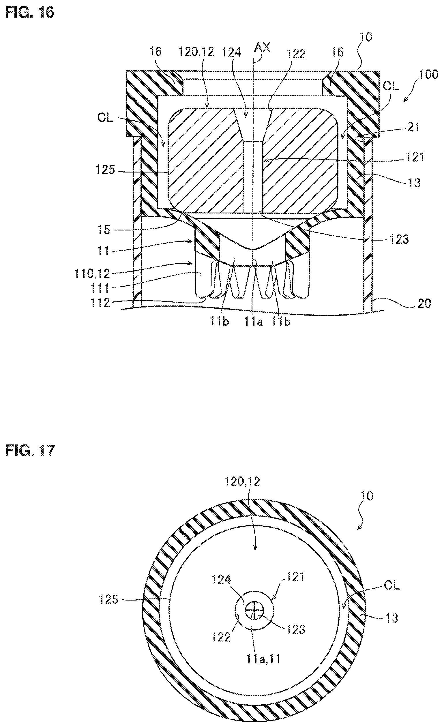 Patent US12576403 Figure 8 – Specimen container and cap