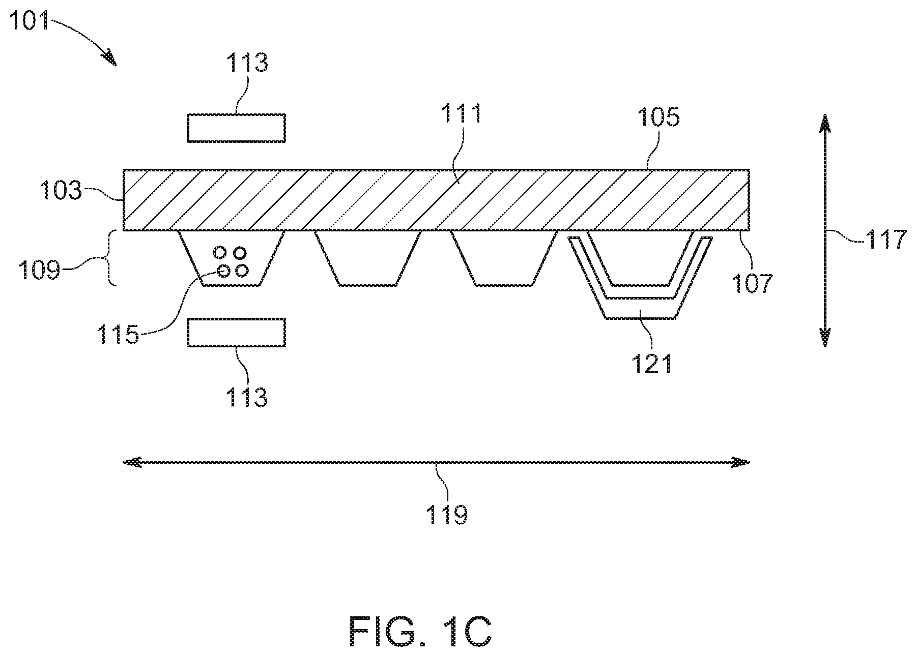 Patent US12576404 Figure 2 – Disposable reagent scaffold for biochemical process integration