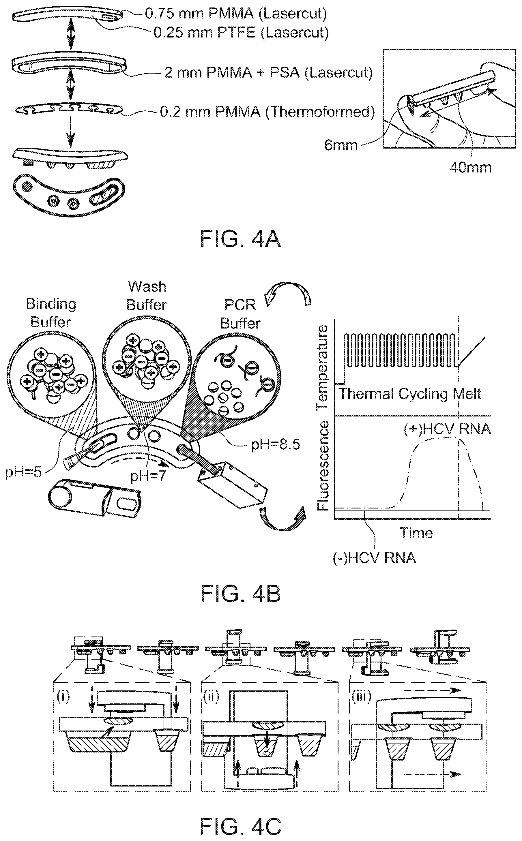 Patent US12576404 Figure 5 – Disposable reagent scaffold for biochemical process integration
