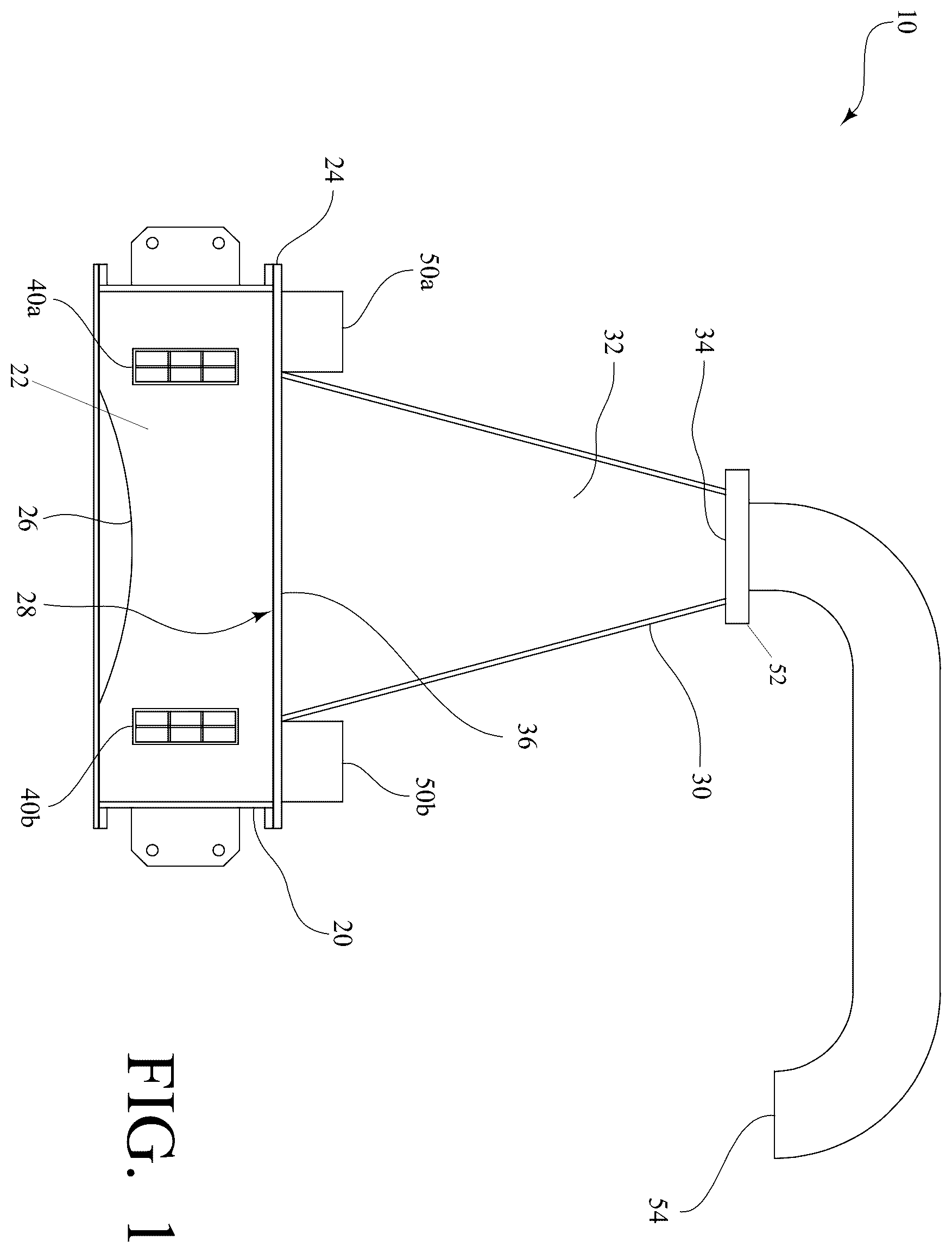 Patent US12576408 Figure 1 – Apparatus and method for vortex air flow material grinding