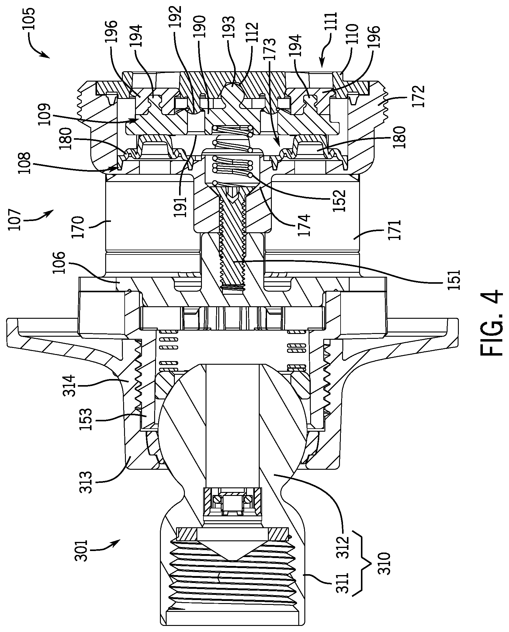 Patent US12576411 Figure 4 – Direct access spray selection engine for water delivery devices