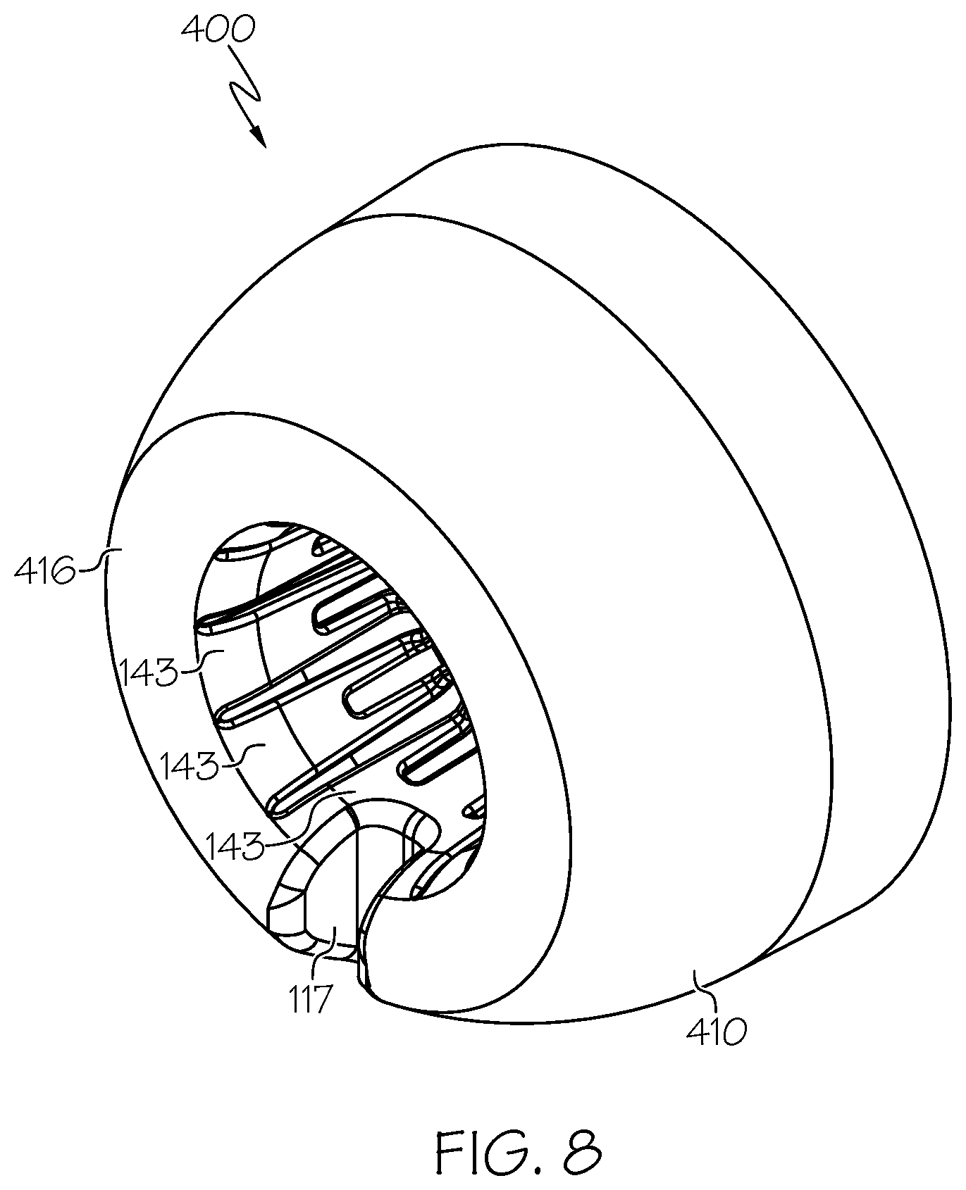 Patent US12576413 Figure 9 – Devices and methods for the deflection of fluid