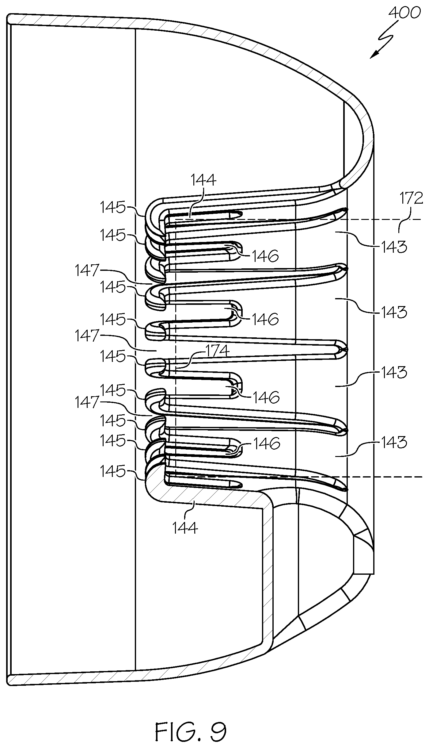 Patent US12576413 Figure 10 – Devices and methods for the deflection of fluid
