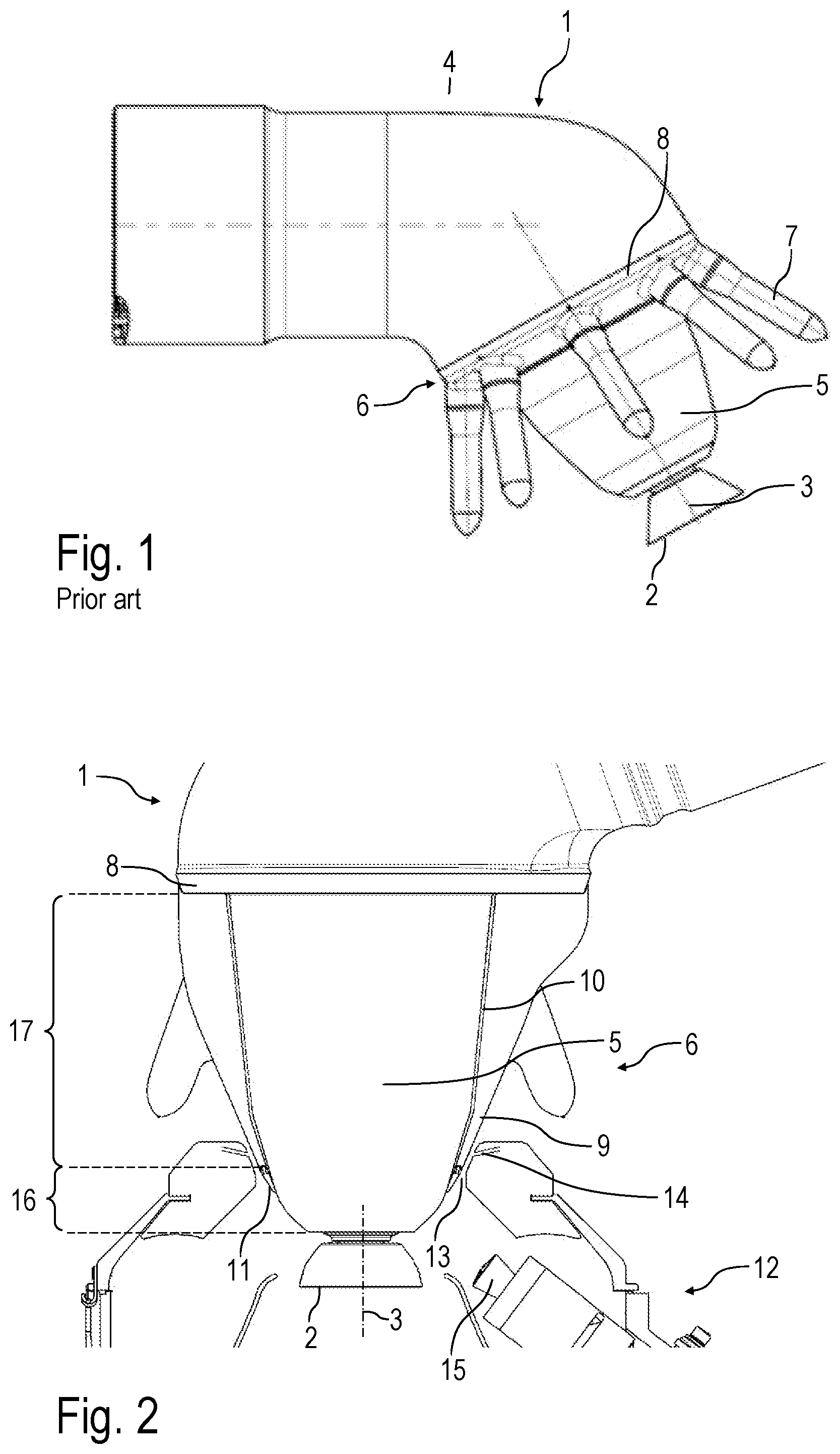 Patent US12576414 Figure 1 – Electrode arrangement for a rotary atomizer and associated operating method