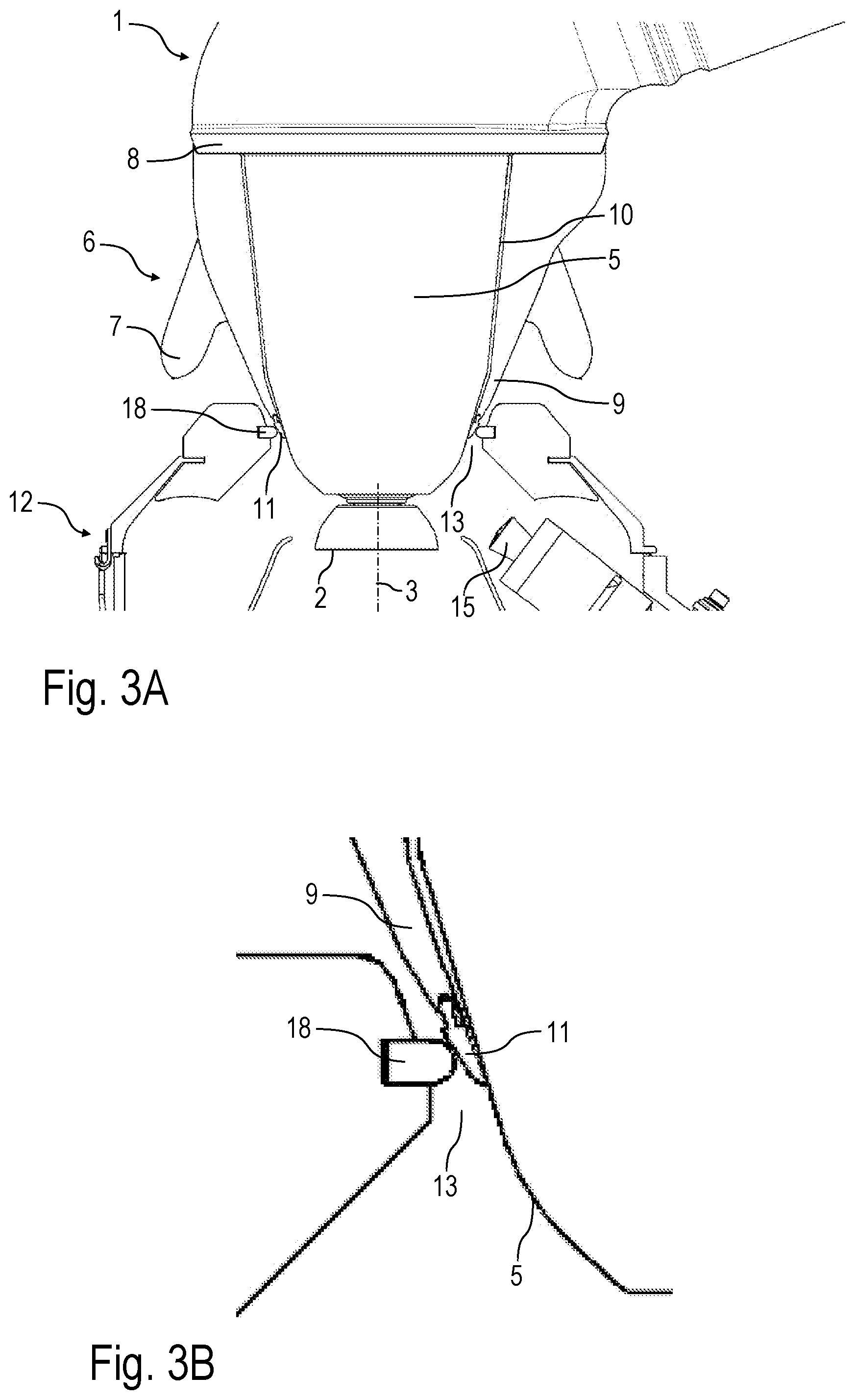 Patent US12576414 Figure 2 – Electrode arrangement for a rotary atomizer and associated operating method