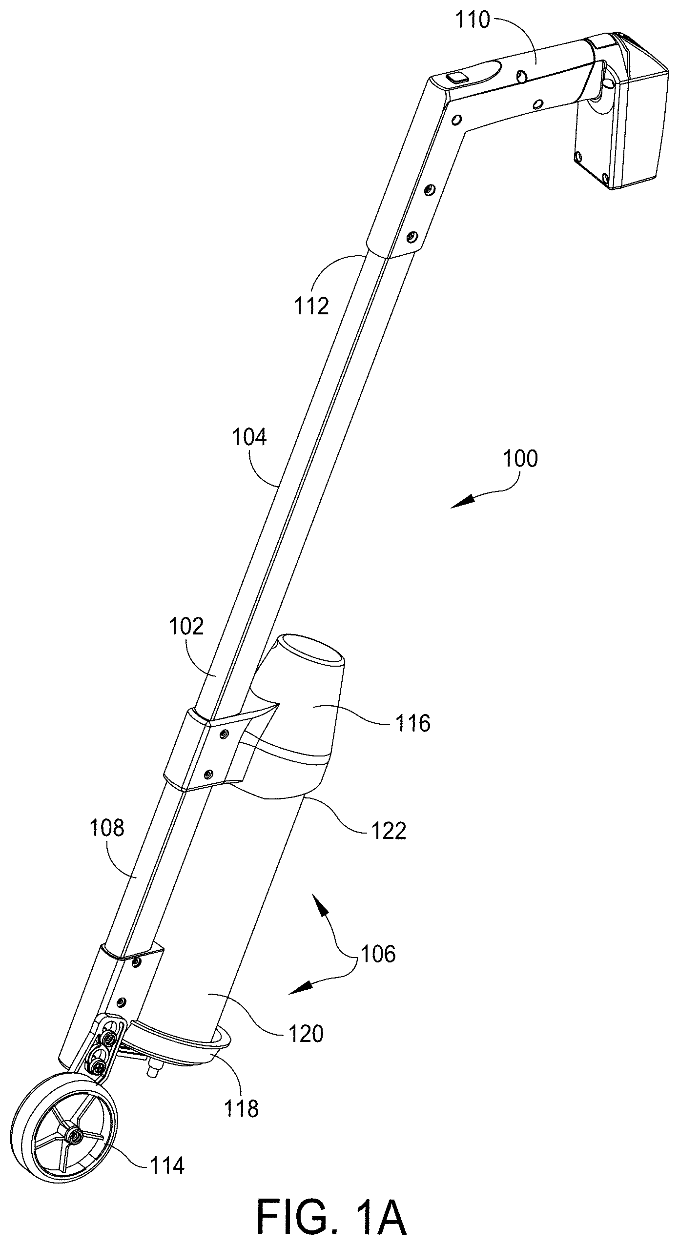Patent US12576416 Figure 1 – Intelligent marking paint applicator system and method of use