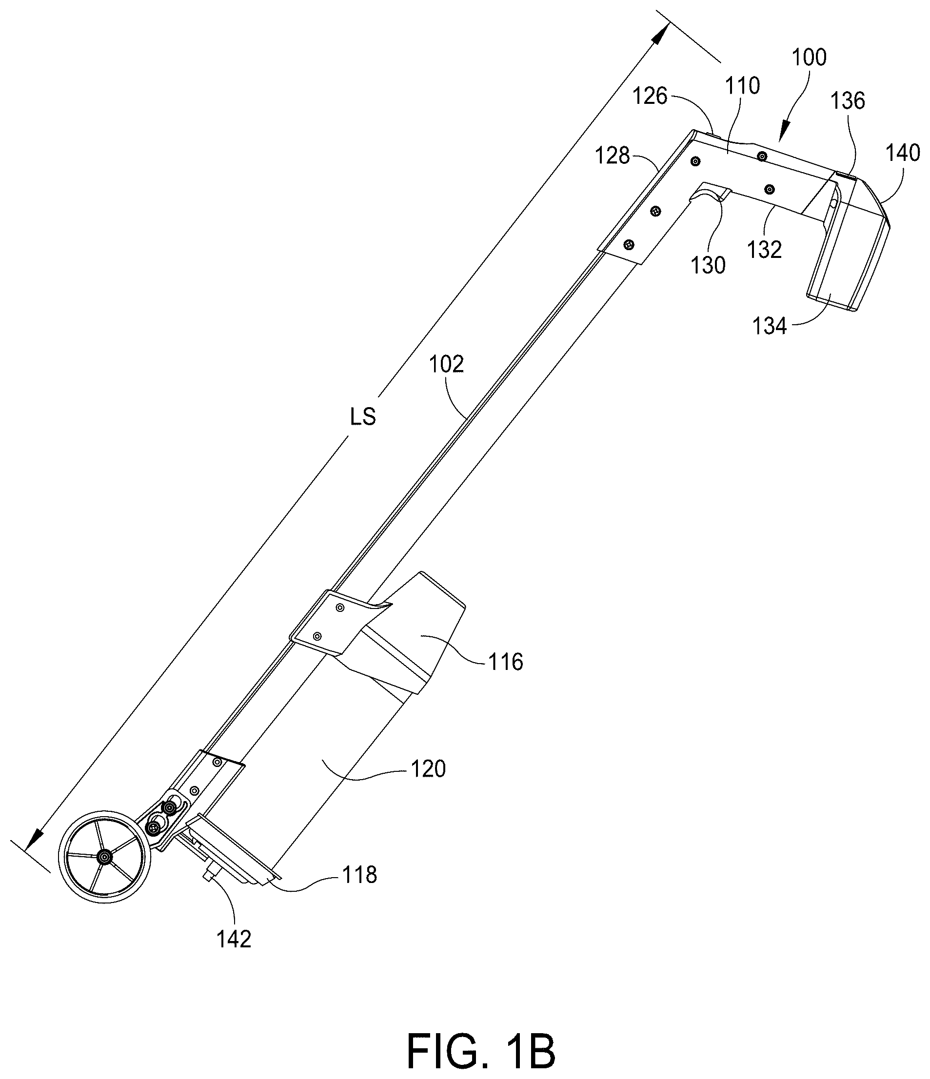 Patent US12576416 Figure 2 – Intelligent marking paint applicator system and method of use