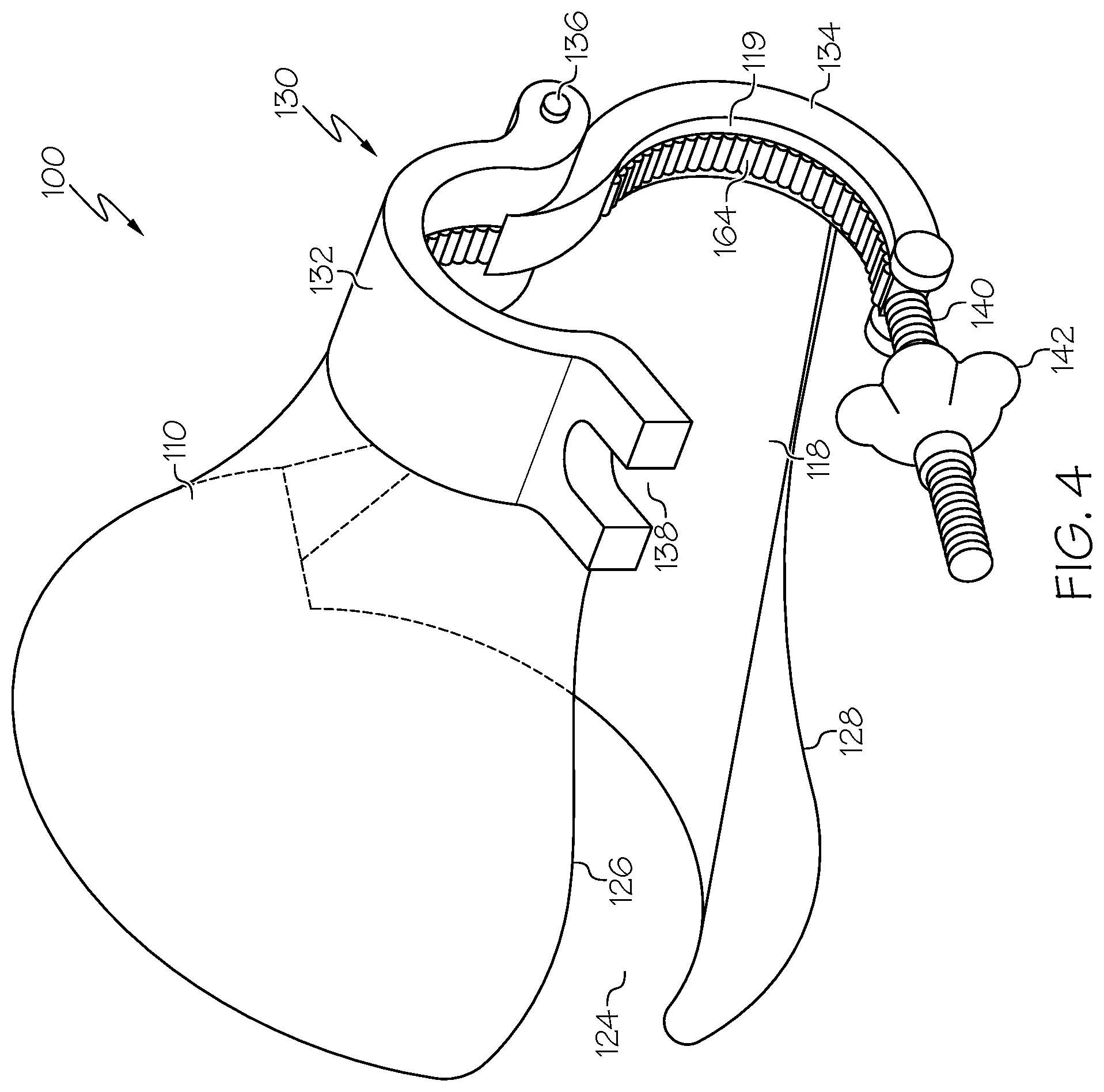 Patent US12576417 Figure 4 – Devices and methods for the deflection of fluid