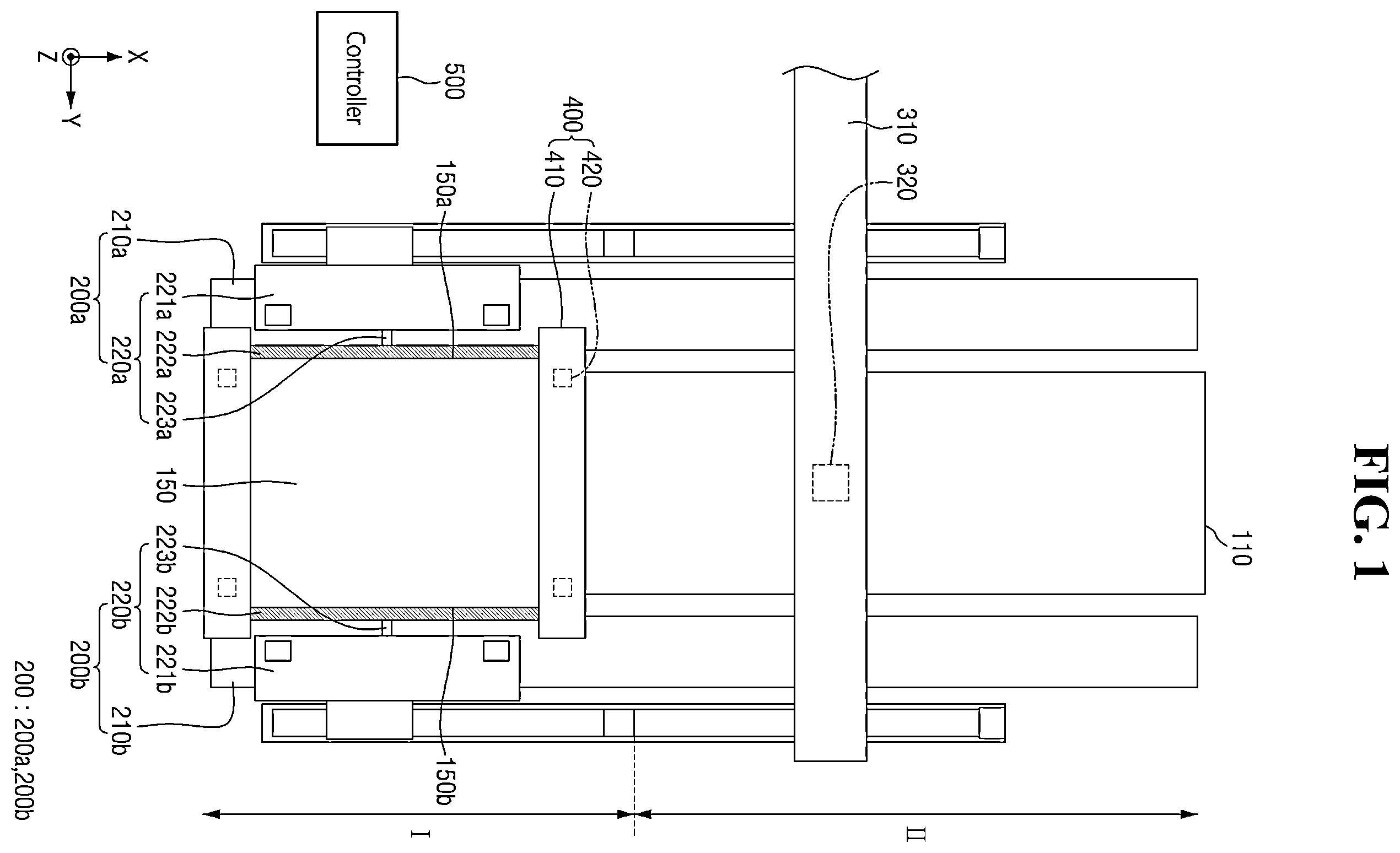 Patent US12576418 Figure 1 – Substrate treating apparatus and substrate treating method using the same