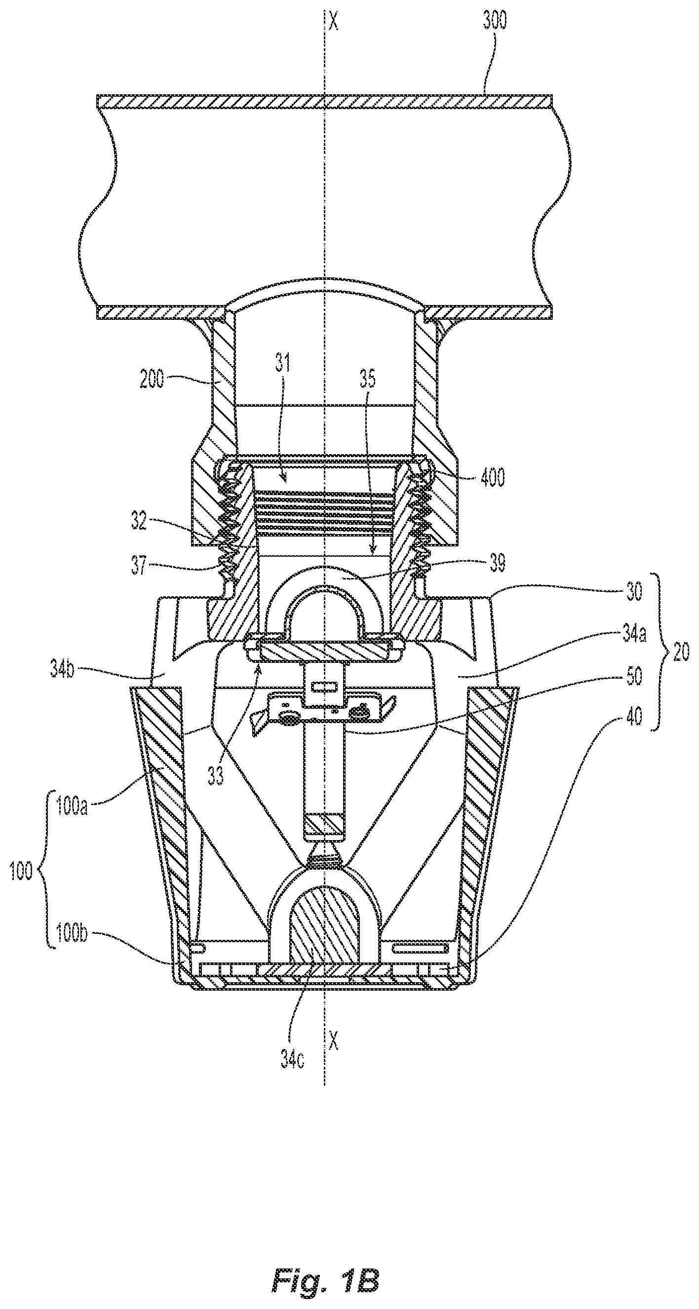Patent US12576419 Figure 2 – Protective cover and installation tool for fire protection sprinklers